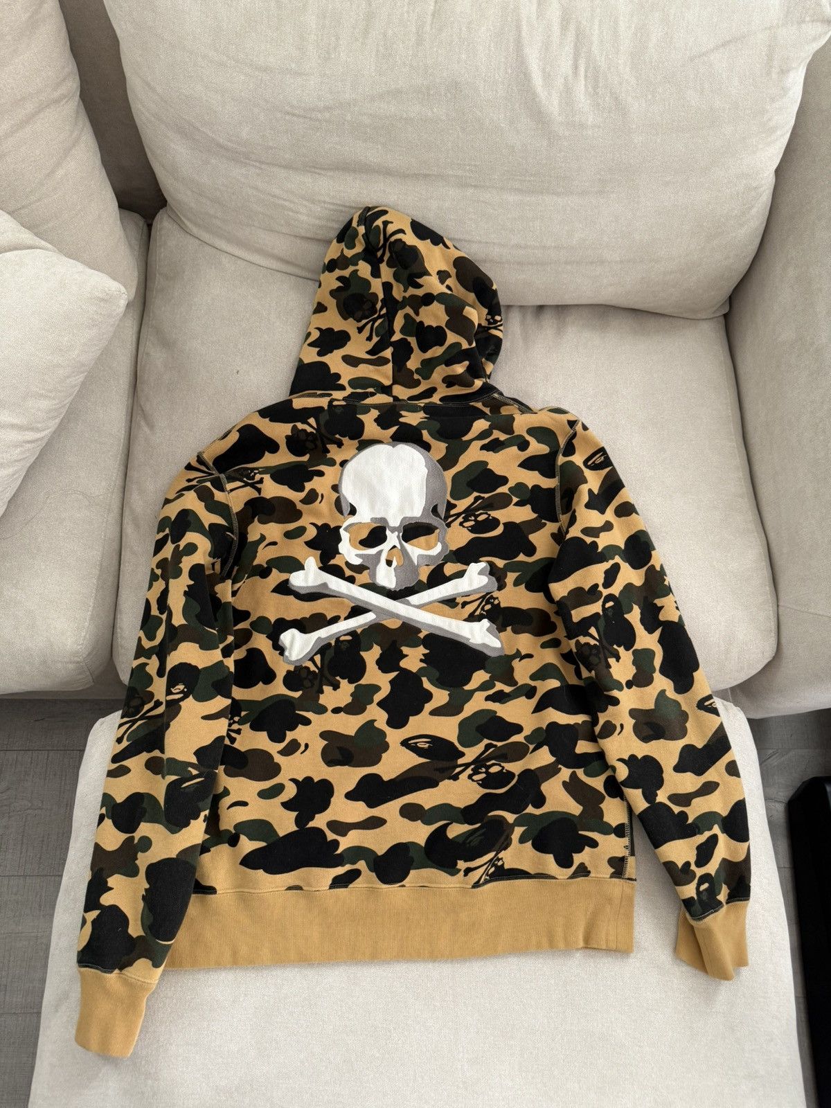 Bape × Mastermind Japan Bape x Mastermind Japan 1st Camo Pullover Hoodie Size US XXL / EU 58 / 5 - 11 Thumbnail