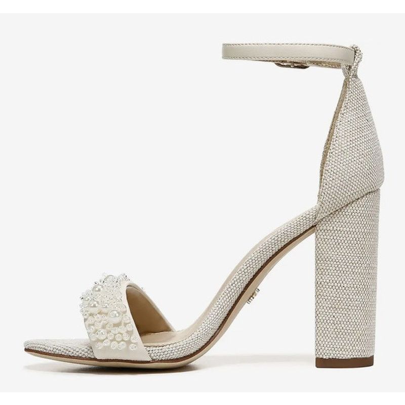 Sam Edelman SAM EDELMAN Womens NEW Yaro Perla High Heel Sandals/Size 11 Size US 11 / IT 41 - 4 Thumbnail