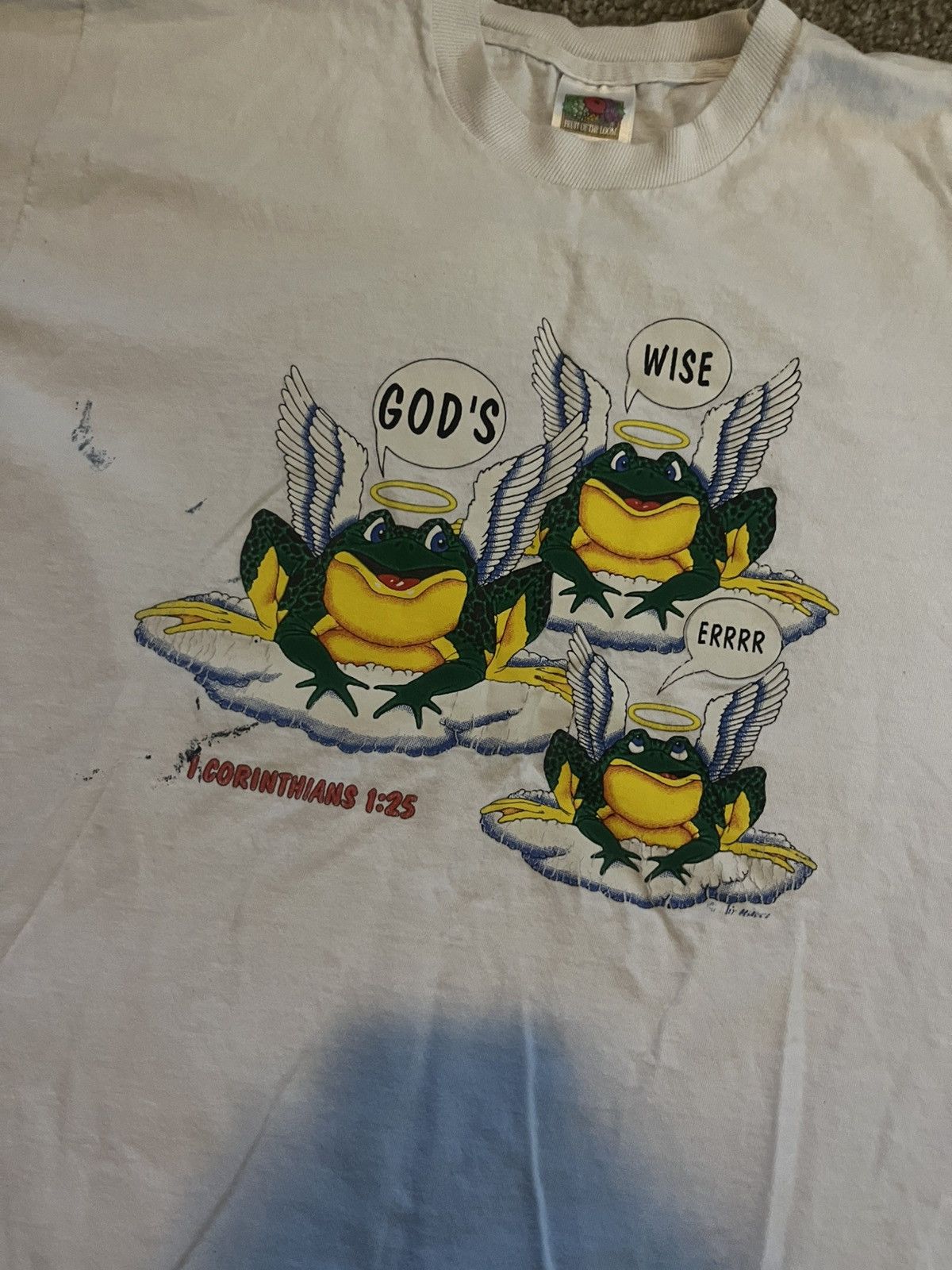 Fruit Of The Loom Frog Tee Size US L / EU 52-54 / 3 - 2 Thumbnail