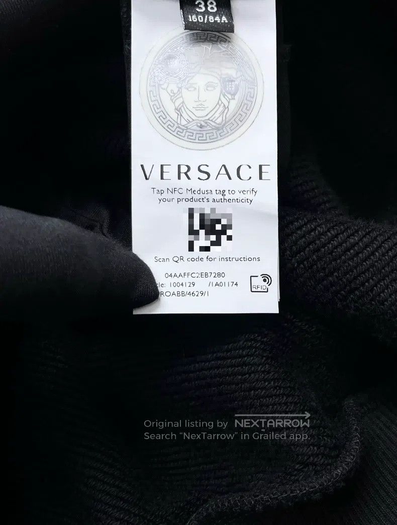 Versace Versace Ring Medusa portrait logo sweatshirt Size US XS / EU 42 / 0 - 3 Thumbnail
