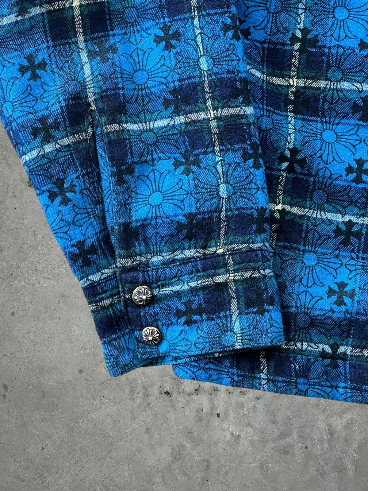 Chrome Hearts Rare Chrome Hearts Quilt Lined Flannel Size US M / EU 48-50 / 2 - 4 Thumbnail