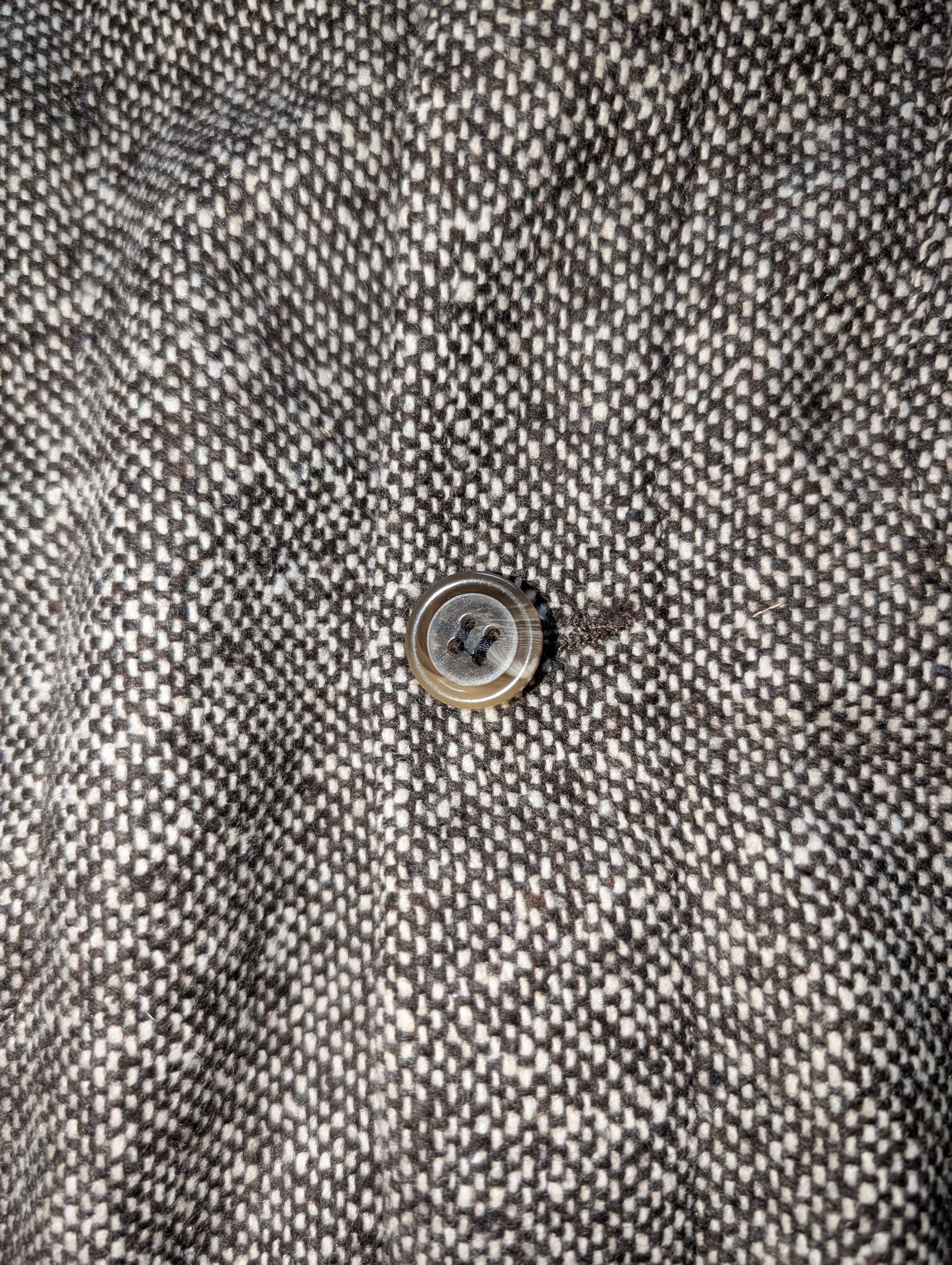 Epaulet Doyle Jacket Donegal Tweed Sienna Sz 44 Size US L / EU 52-54 / 3 - 10 Thumbnail