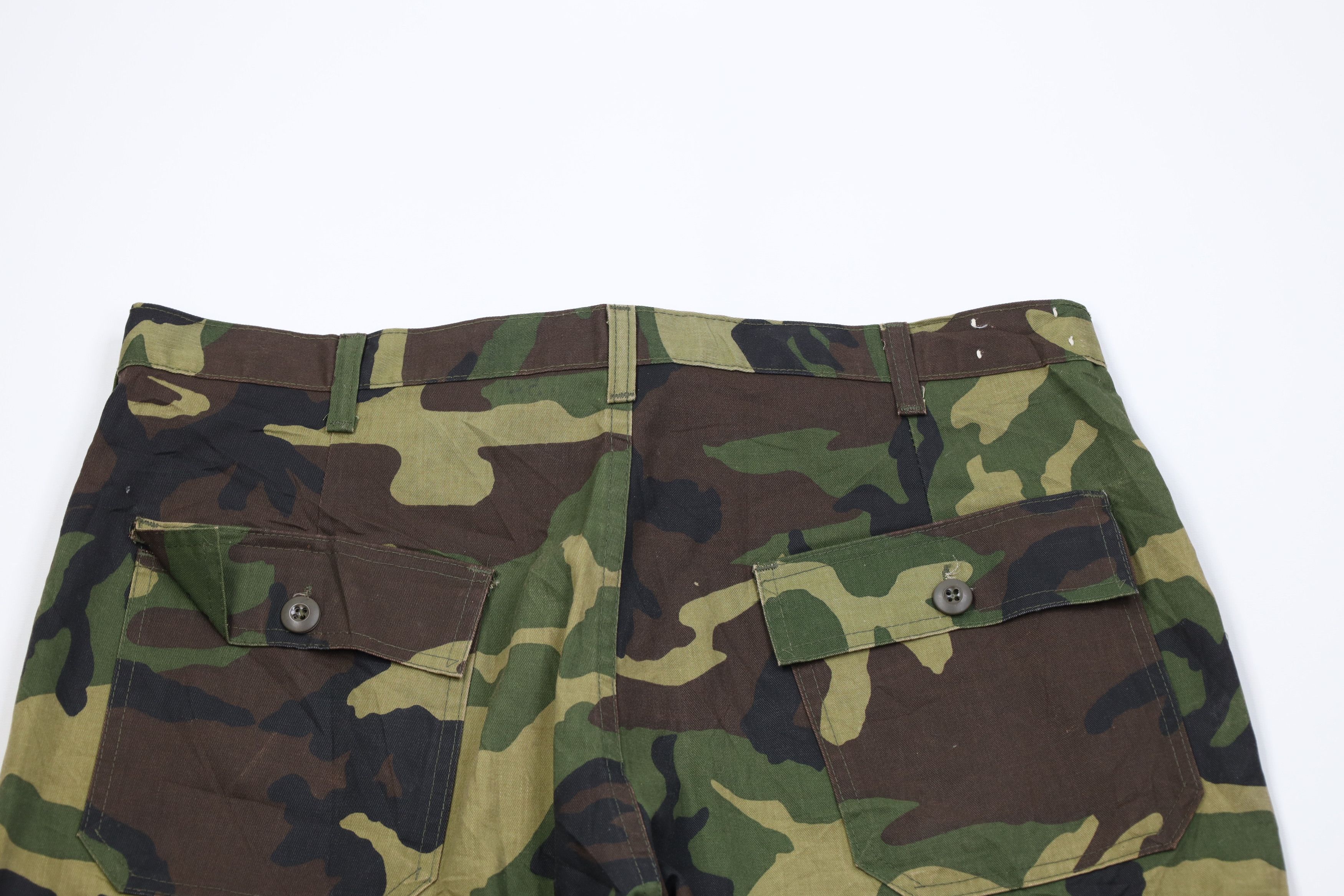 Vintage Vintage 70s Streetwear Utility Wide Leg Cargo Pants Size US 38 / EU 54 - 12 Thumbnail