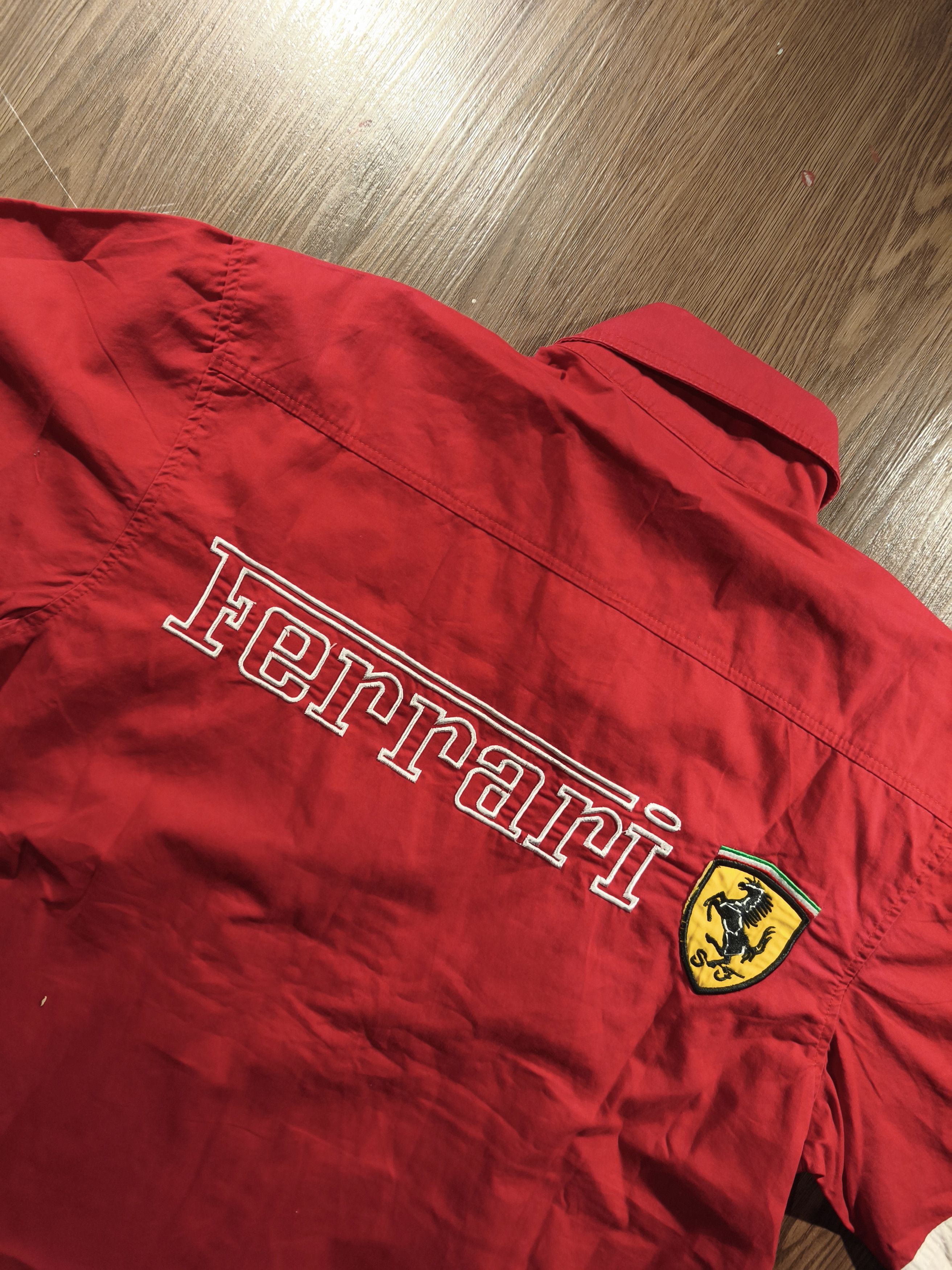 Ferrari Ferrari Barcode Italy Racing Workshirt Size US M / EU 48-50 / 2 - 4 Thumbnail