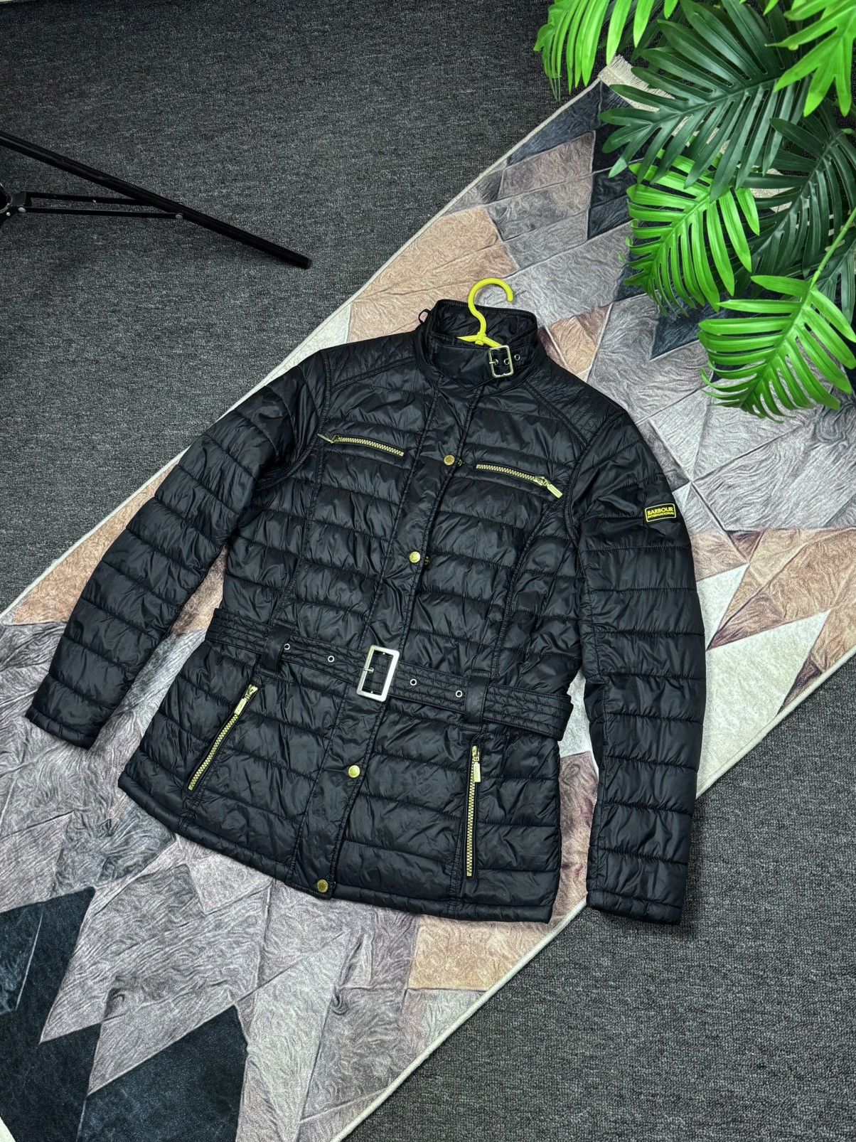 Barbour Barbour International Fibre Down Jacket Bomber England 🏴󠁧󠁢󠁥󠁮󠁧󠁿 Size L / US 10 / IT 46 - 19 Thumbnail