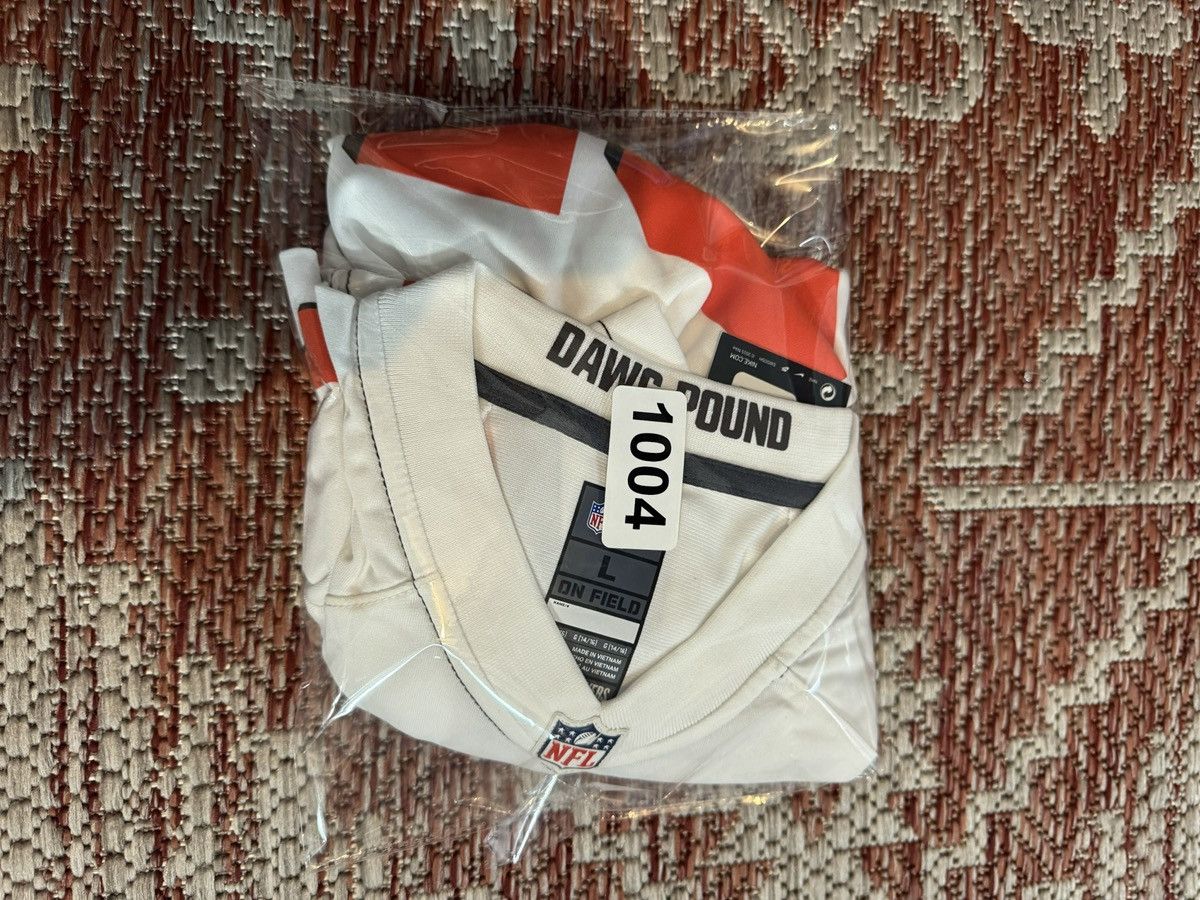 Nike Cleveland Browns Oder Beckham Jr White Jersey Sz Large Size US L / EU 52-54 / 3 - 5 Thumbnail