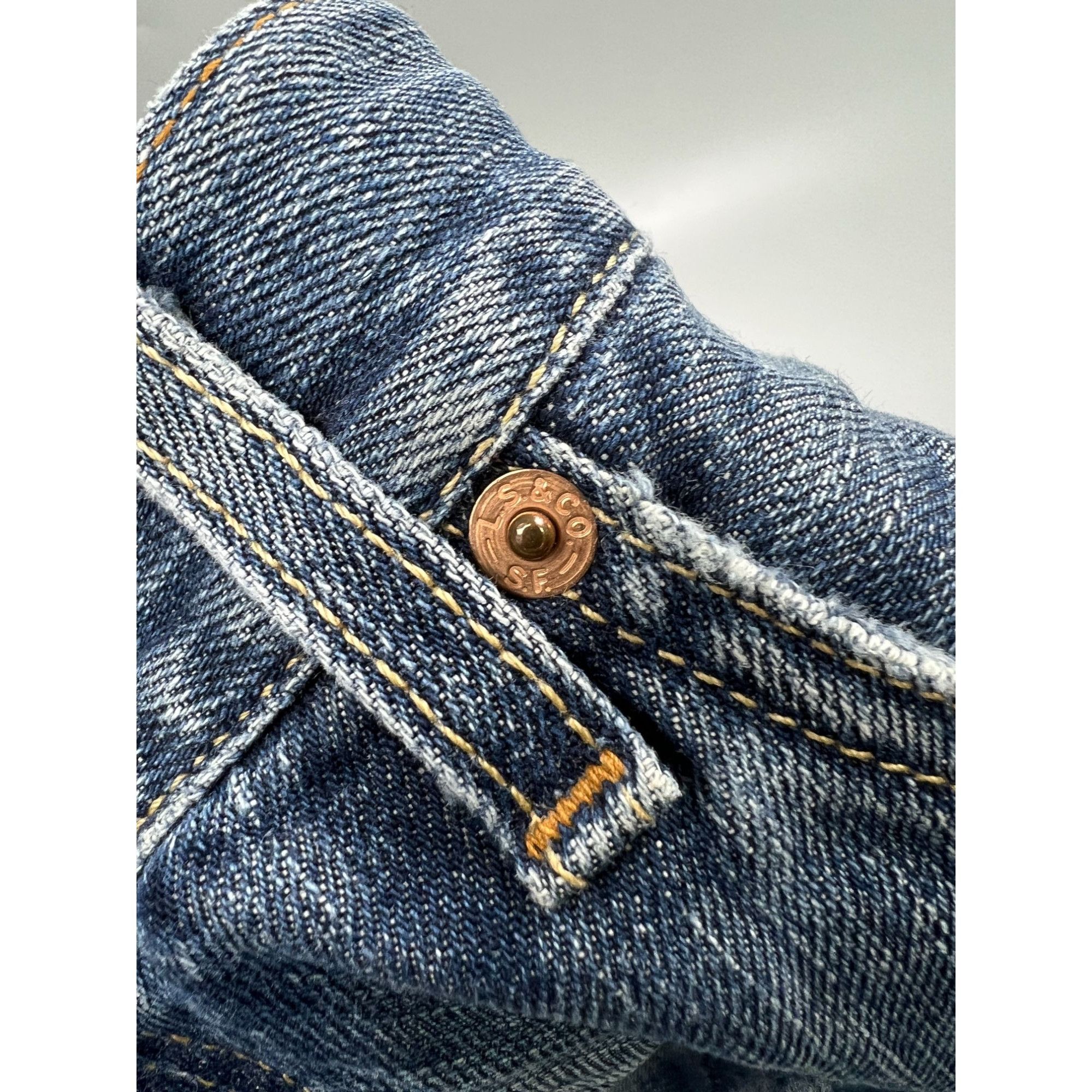 Levi's Levi’s 501 Distressed Denim Jeans Pants (Y0905) Size US 34 / EU 50 - 6 Thumbnail