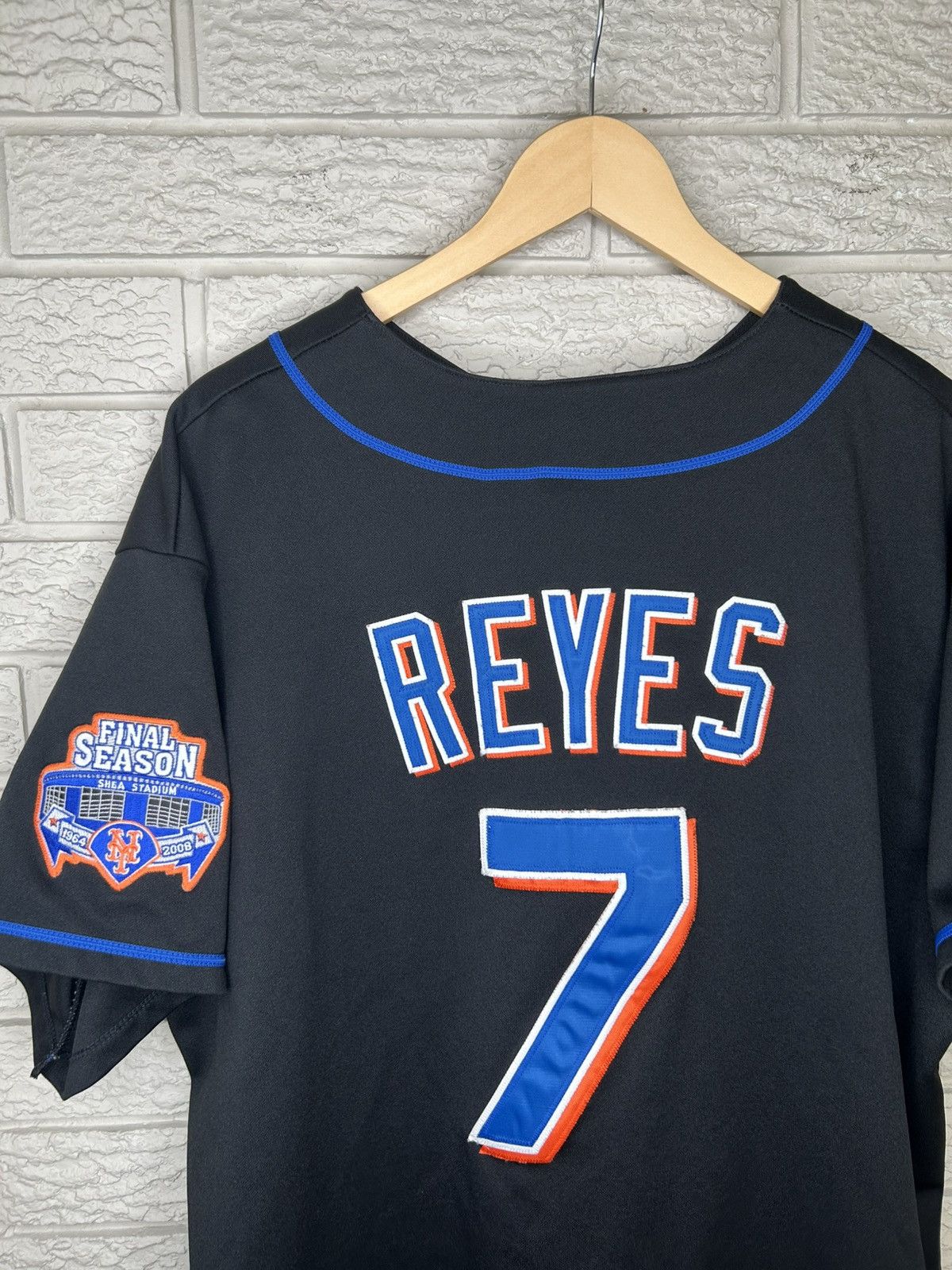 Majestic Vintage Majestic New York Mets Jose Reyes MLB Jersey Size US XL / EU 56 / 4 - 8 Thumbnail