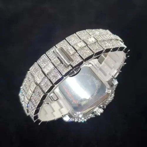 Jewelry Kitajima x Juri Iced Out Square Colorful Number Watch Size ONE SIZE - 5 Thumbnail