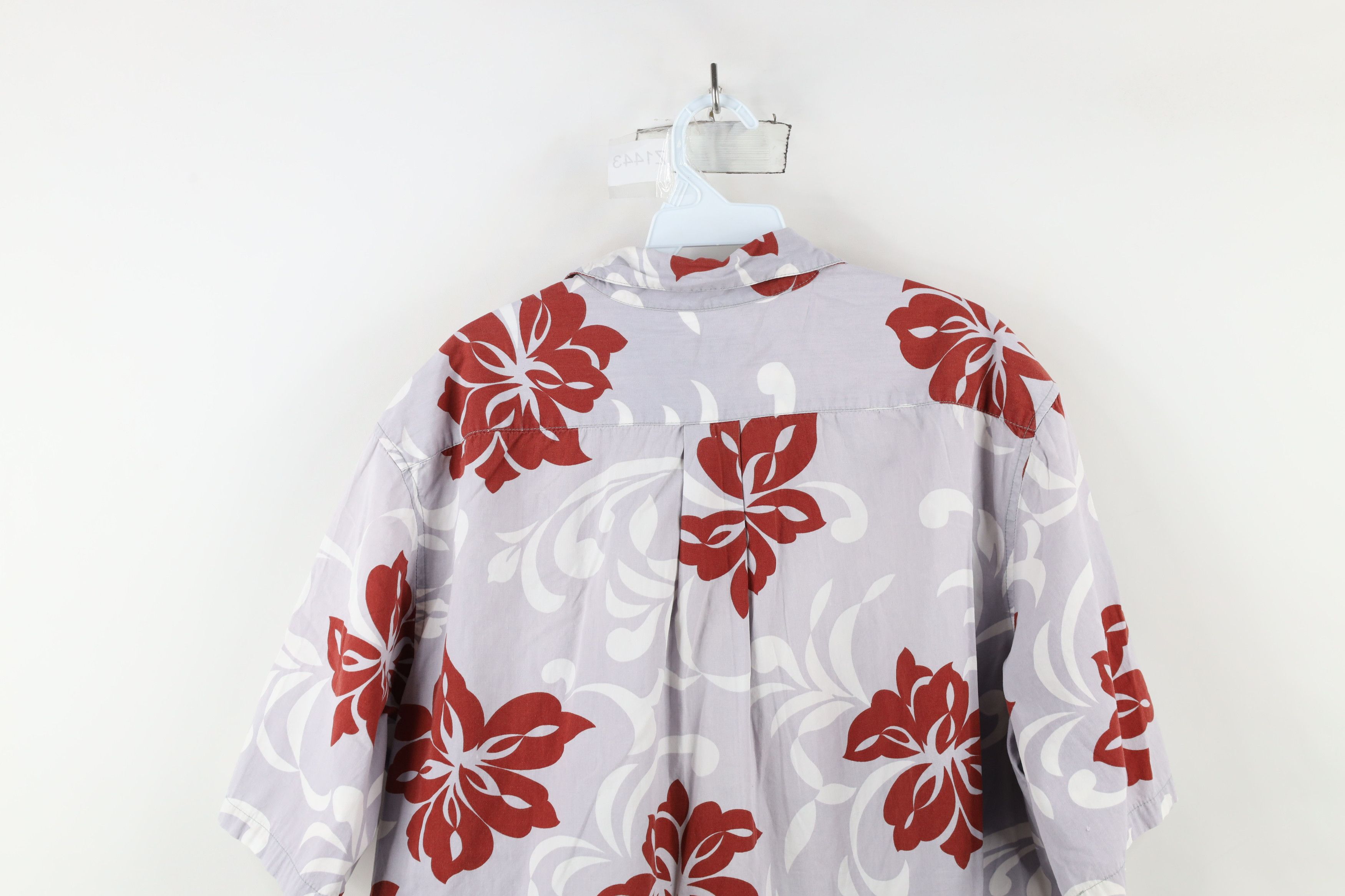 Vintage Vintage 90s Ohio State University Hawaiian Button Shirt Size US XXL / EU 58 / 5 - 14 Thumbnail