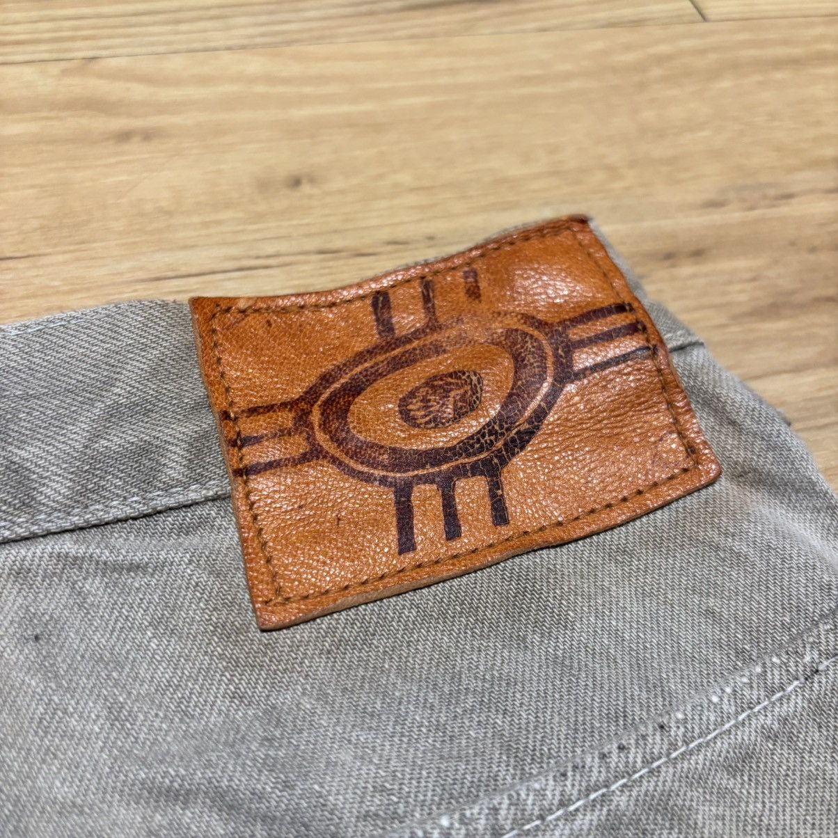 Kapital Kapital Flared Beige Selvedge Jeans Size US 29 - 7 Thumbnail