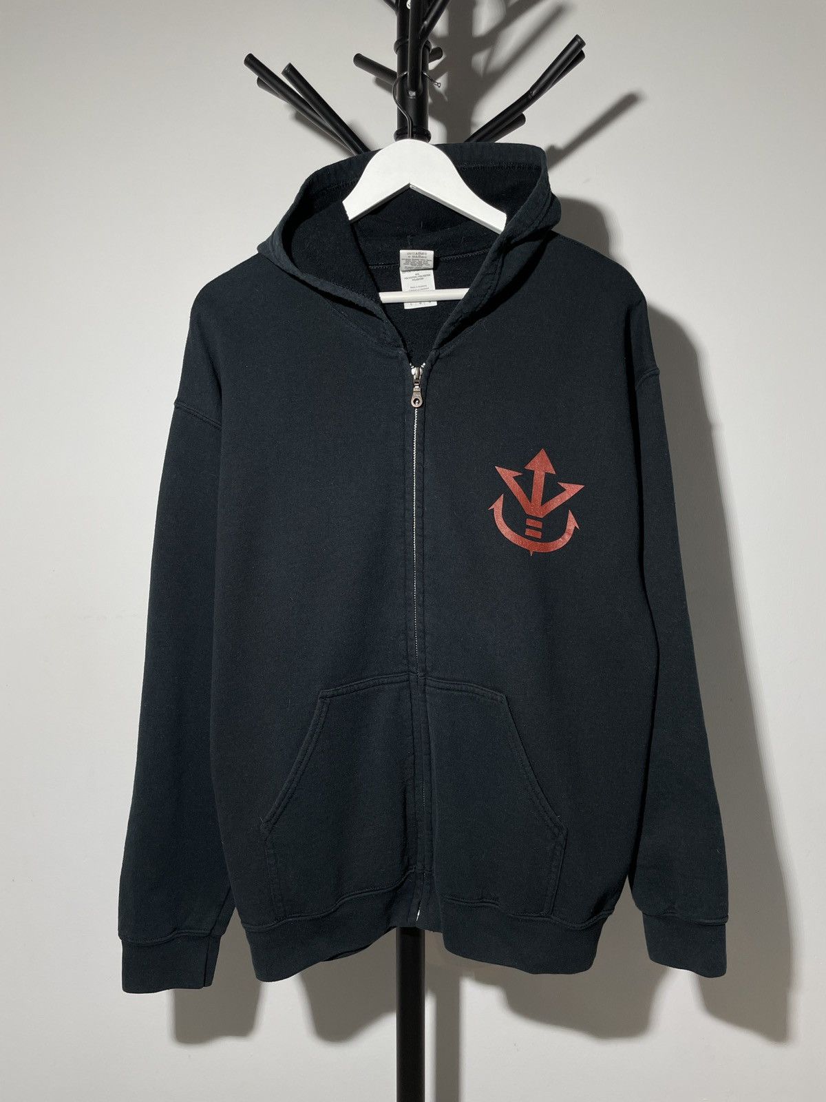 Anime × Japanese Brand × Vintage Vintage Dragon Ball Z Super Saiyan Zip Hoodie Size US L / EU 52-54 / 3 - 6 Thumbnail