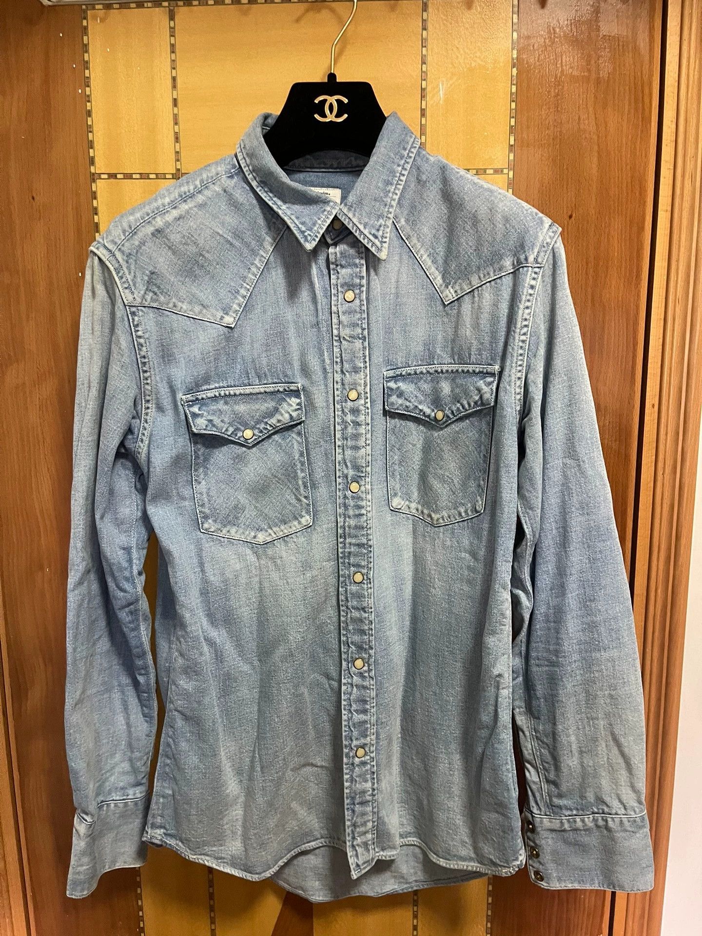 Visvim visvim Water Drop Denim Shirt Size US M / EU 48-50 / 2 - 2 Thumbnail