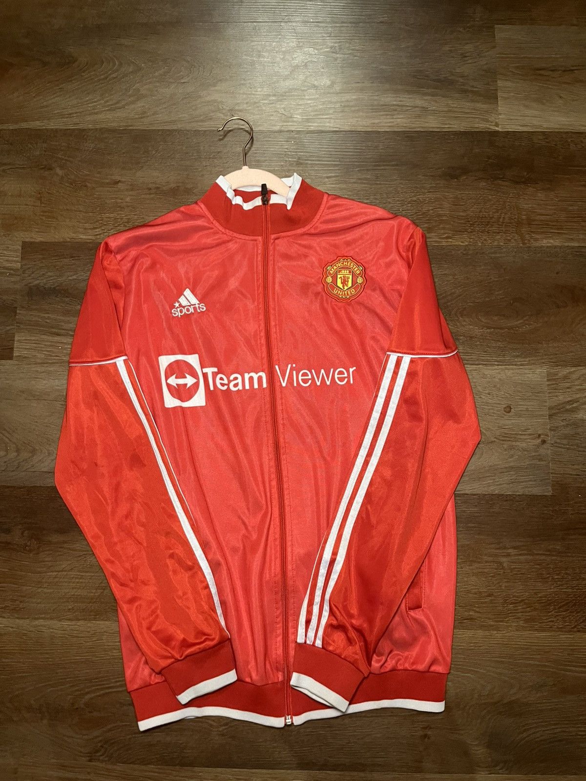 Adidas Adidas Man United jacket Size US M / EU 48-50 / 2 - 1 Thumbnail