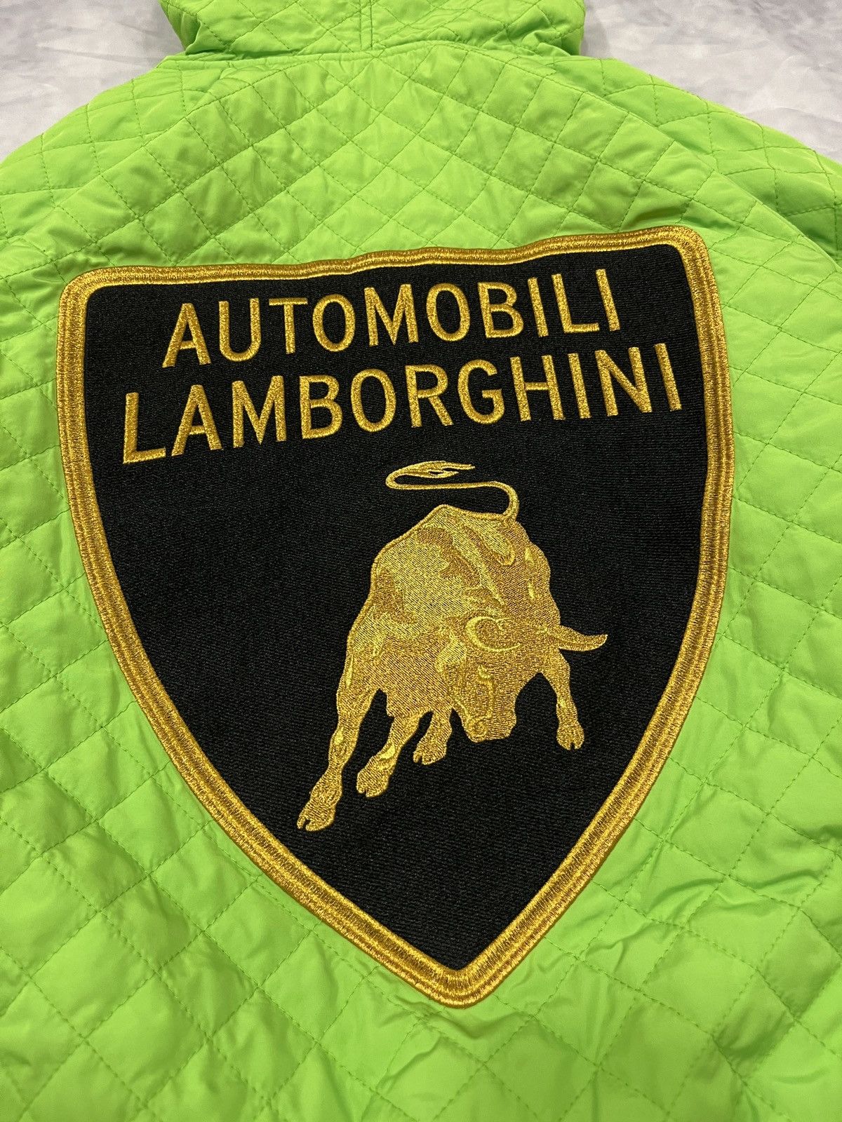 Lamborghini × Supreme Supreme x Lamborghini Quilted Hooded Bomber Jacket Size US L / EU 52-54 / 3 - 15 Thumbnail