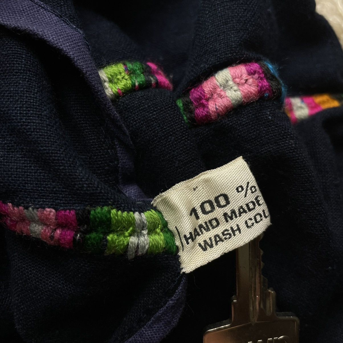Kapital 🇯🇵 HANDMADE MULTICOLOR KAPITAL INSPIRED KNITTED VEST Size US M / EU 48-50 / 2 - 8 Thumbnail