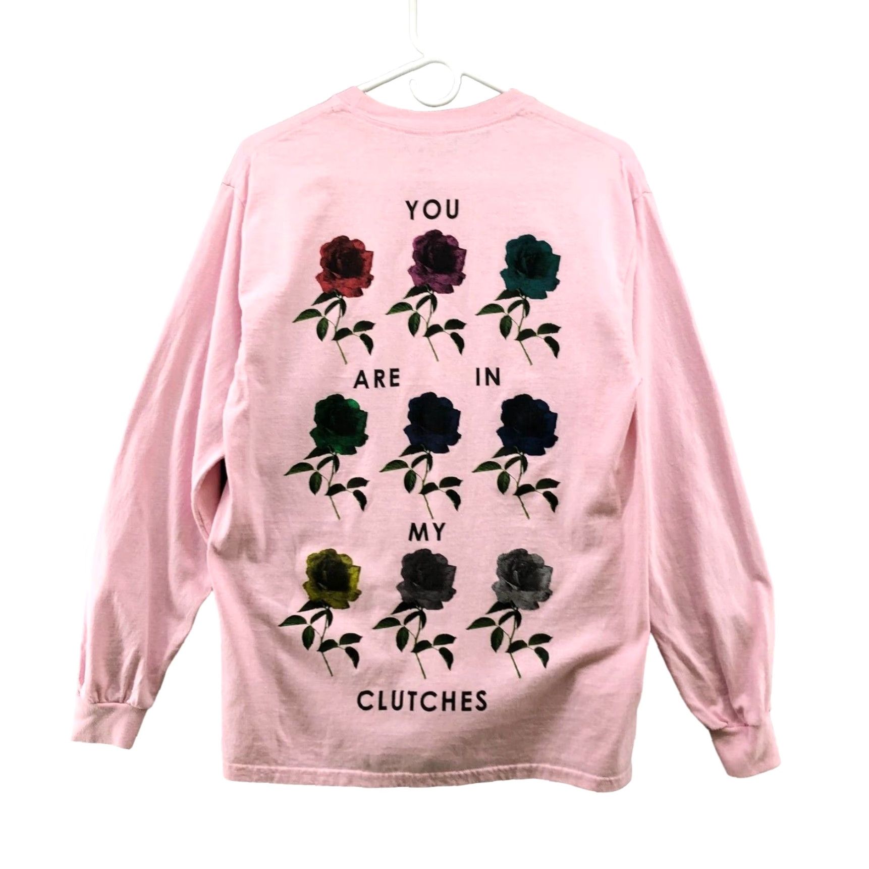 Pacsun VINTAGE PacSun Crewneck Long Sleeve T-Shirt Mens M Pink Nouveau Romance Rose Graphic 90s T-Shirt Mens Medium Pink Rose Size US M / EU 48-50 / 2 - 3 Thumbnail