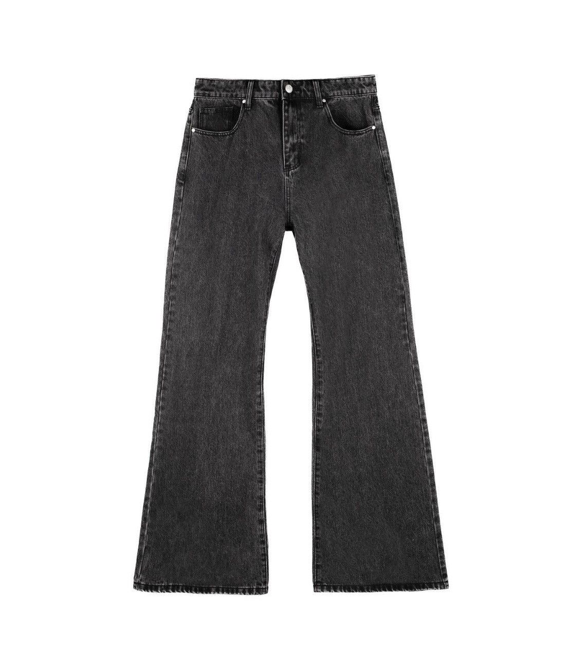 basketcase gallery NEW basketcase LAX Flair Black Denim Pants Size 30 Size US 30 / EU 46 - 5 Thumbnail