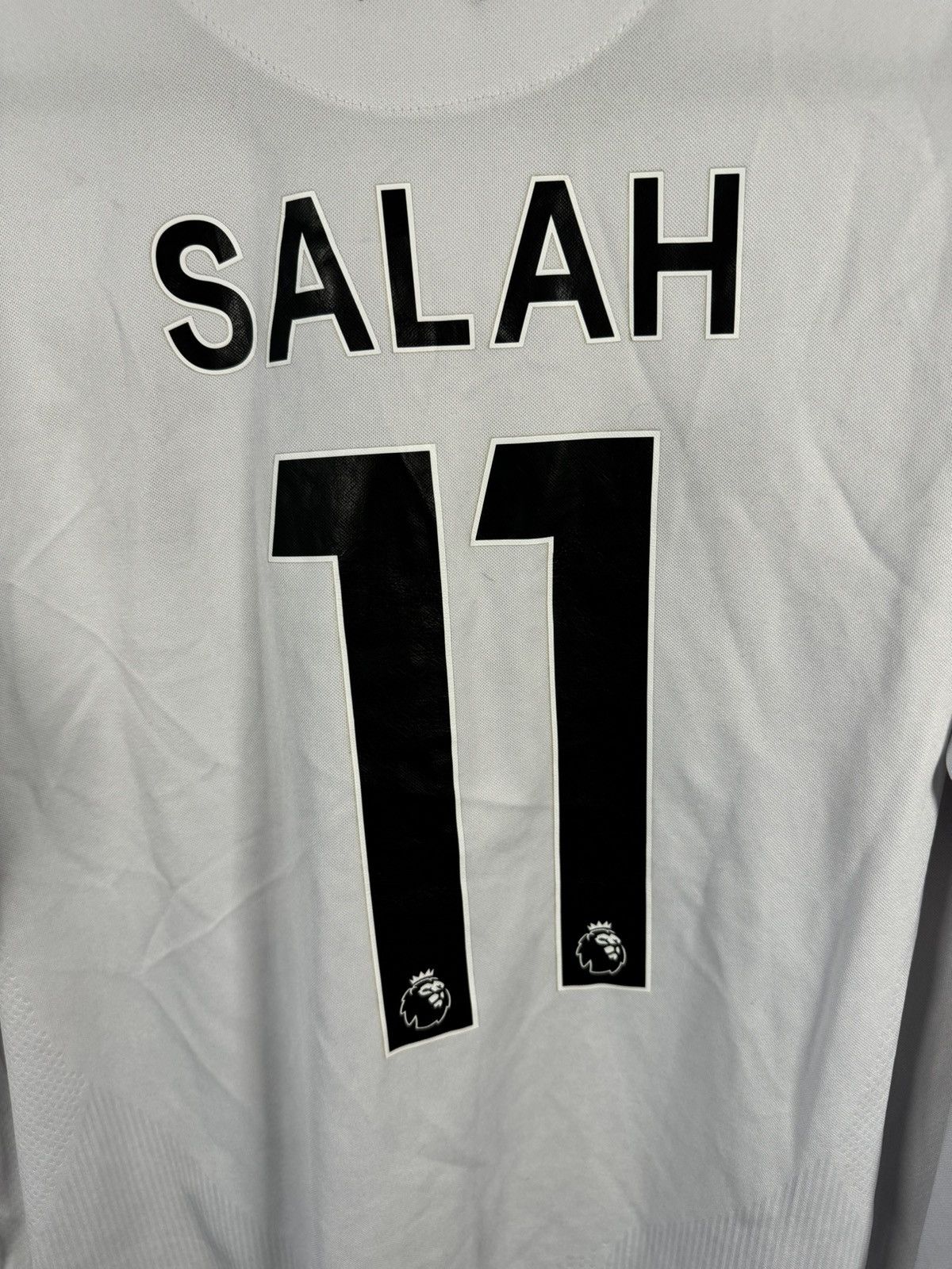 New Balance × Vintage M.SALAH Vintage Liverpool 2017/18 New Balance Jersey Large Size US L / EU 52-54 / 3 - 14 Thumbnail