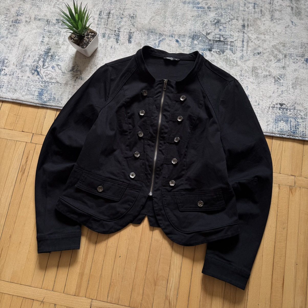 Hysteric Glamour 📌 Crazy Napoleon style Japan Military Y2K Women’s Jacket Size L / US 10 / IT 46 - 2 Thumbnail