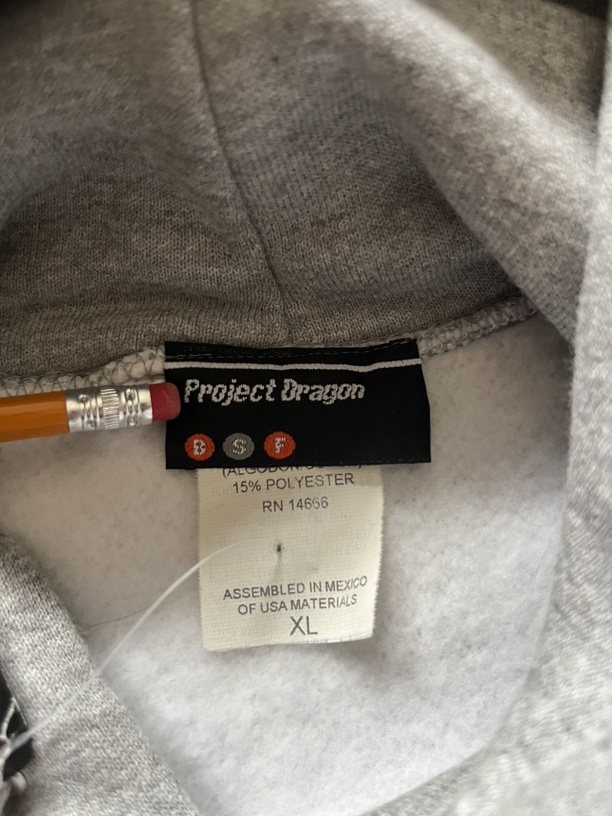 Futura × Recon × Vintage Project Dragon embroidered hoodie BNWT Size US XL / EU 56 / 4 - 5 Thumbnail