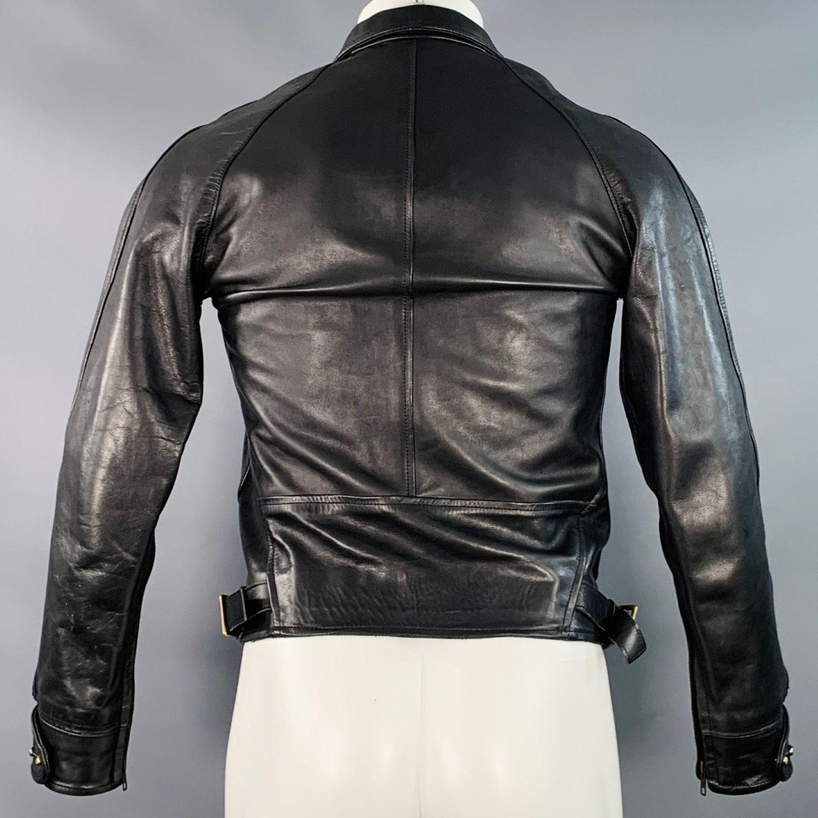 Other AL'S ATTIRE Size S Black Leather Studs Club Collar Jacket Size US S / EU 44-46 / 1 - 4 Thumbnail