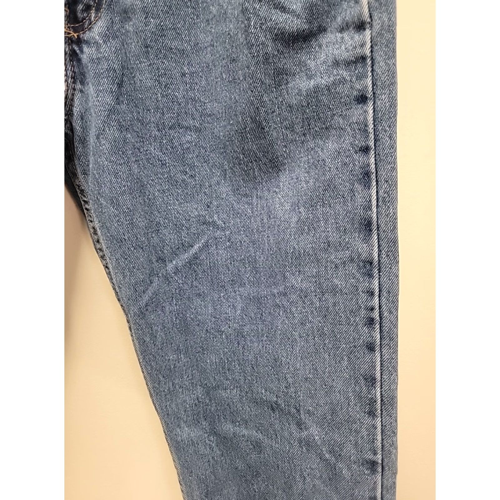 Levi's VINTAGE Levi's Jeans Mens 31x30 Blue 505 Straight Regular Fit Cotton Denim Size US 31 - 6 Thumbnail