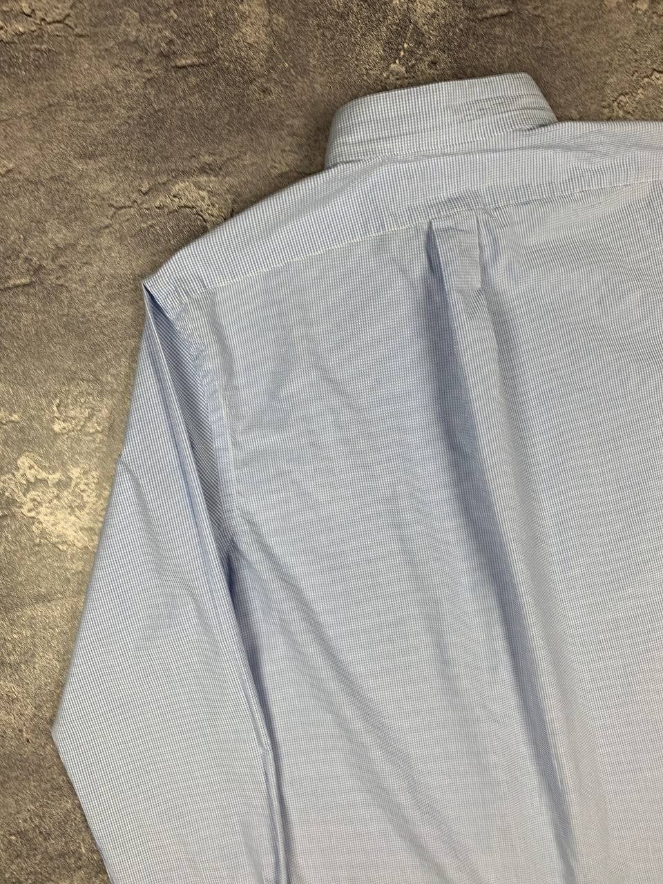 Polo Ralph Lauren Polo Ralph Lauren Men's Shirt Light Blue Gingham Size US L / EU 52-54 / 3 - 13 Thumbnail