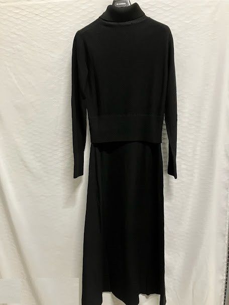 Jil Sander o1loc1c1124 Dress in Black Size S / US 4 / IT 40 - 1 Preview