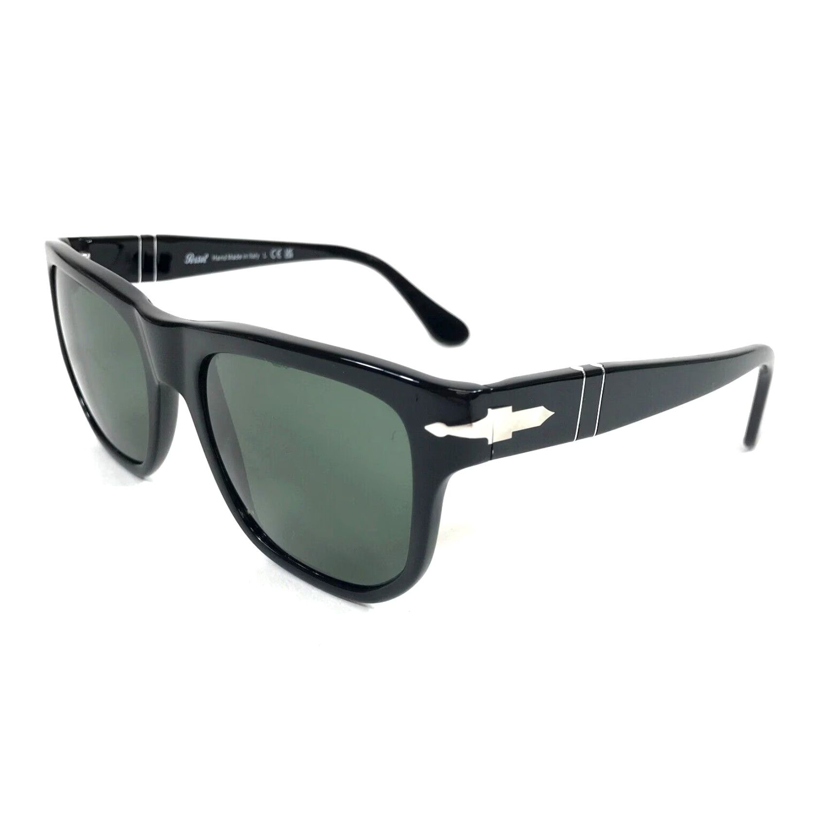 Persol Shiny Black Square Shaped FramesEyewear Model 3306-S 95/31 Size ONE SIZE - 6 Thumbnail