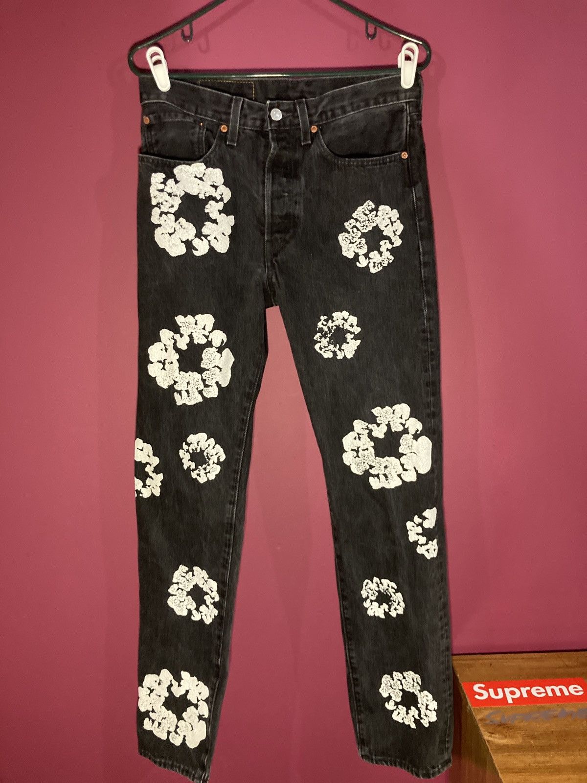 DENIM TEARS Denim tears black jeans | Grailed