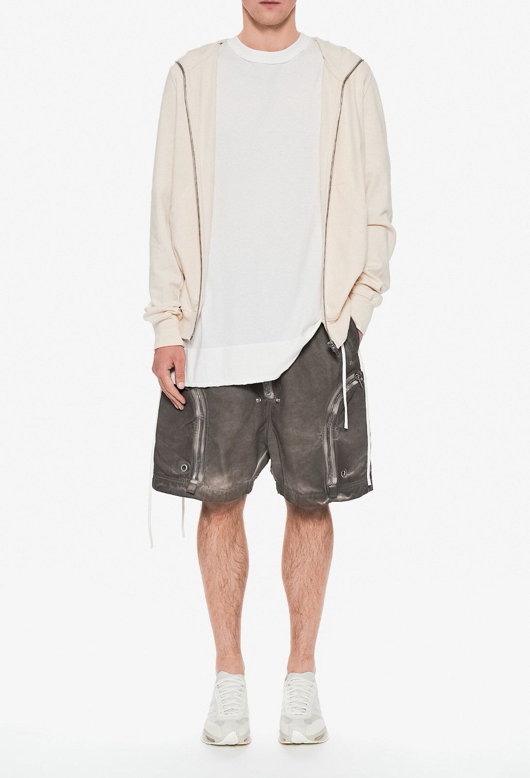Rick Owens Drkshdw Last Rick Owens Drkshdw Jumbo Gimp Logo Back Hoodie Size US XL / EU 56 / 4 - 4 Thumbnail