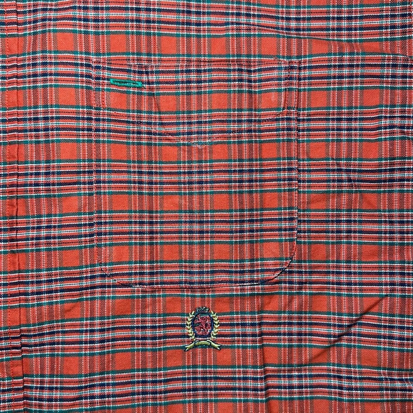 Tommy Hilfiger Tommy Hilfiger Vintage Long Sleeve Button Down - XL Size US XL / EU 56 / 4 - 5 Thumbnail