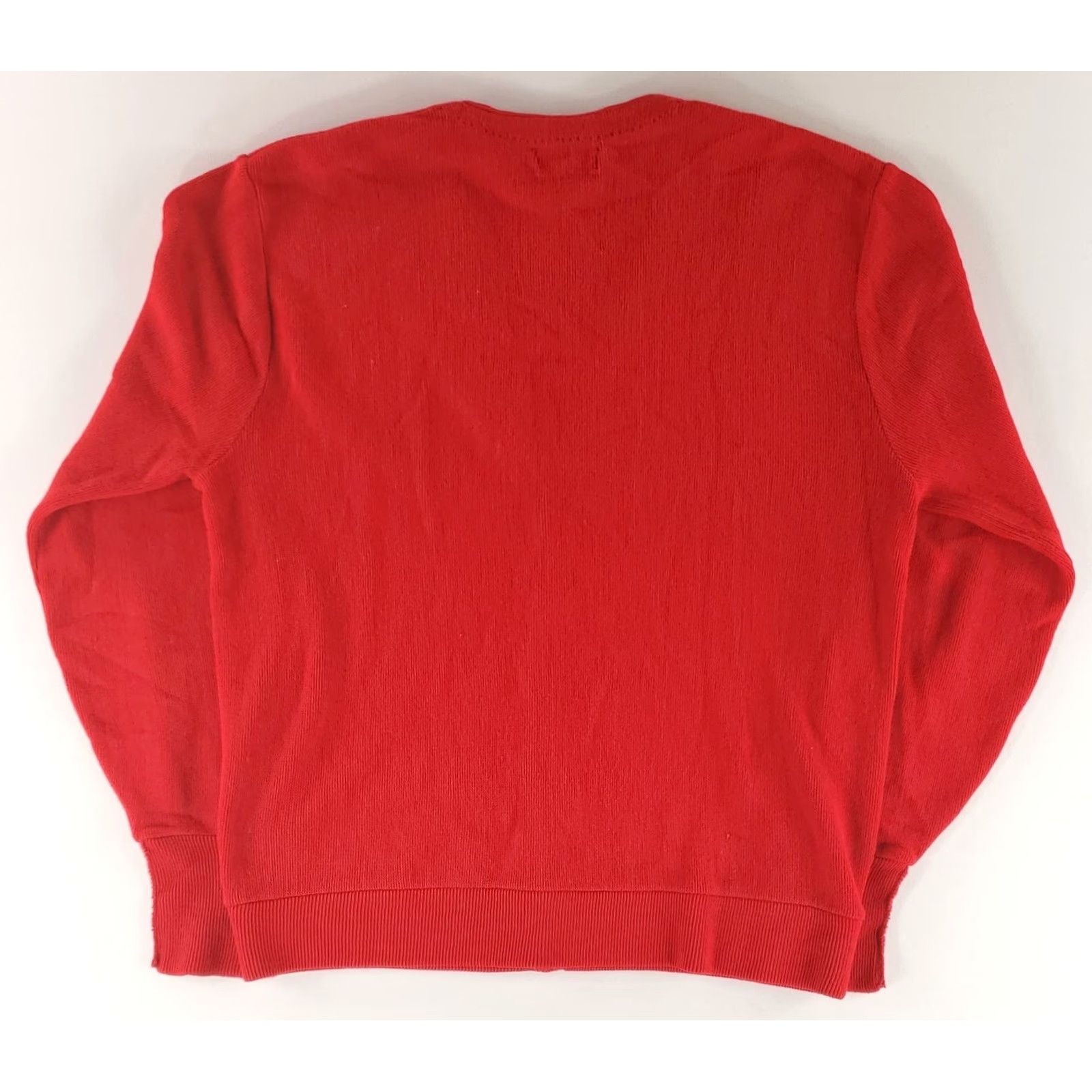 Izod VINTAGE Izod Cardigan Sweater Red Long Sleeve Mens L 80s 90s Acrylic VTG Red Mens L Size US L / EU 52-54 / 3 - 4 Thumbnail
