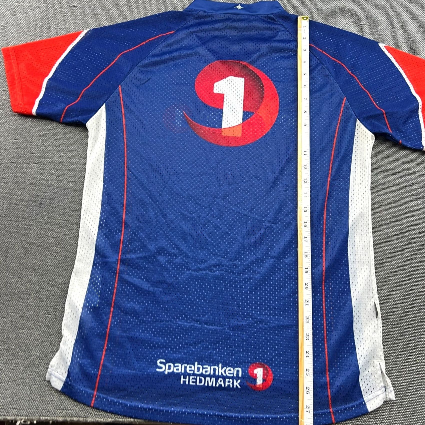 Vintage NONAME Spareabank Unisex Shirt Large Running Triathlon Jogging Outdoor Shirt XS? No, size M. Size US M / EU 48-50 / 2 - 7 Thumbnail