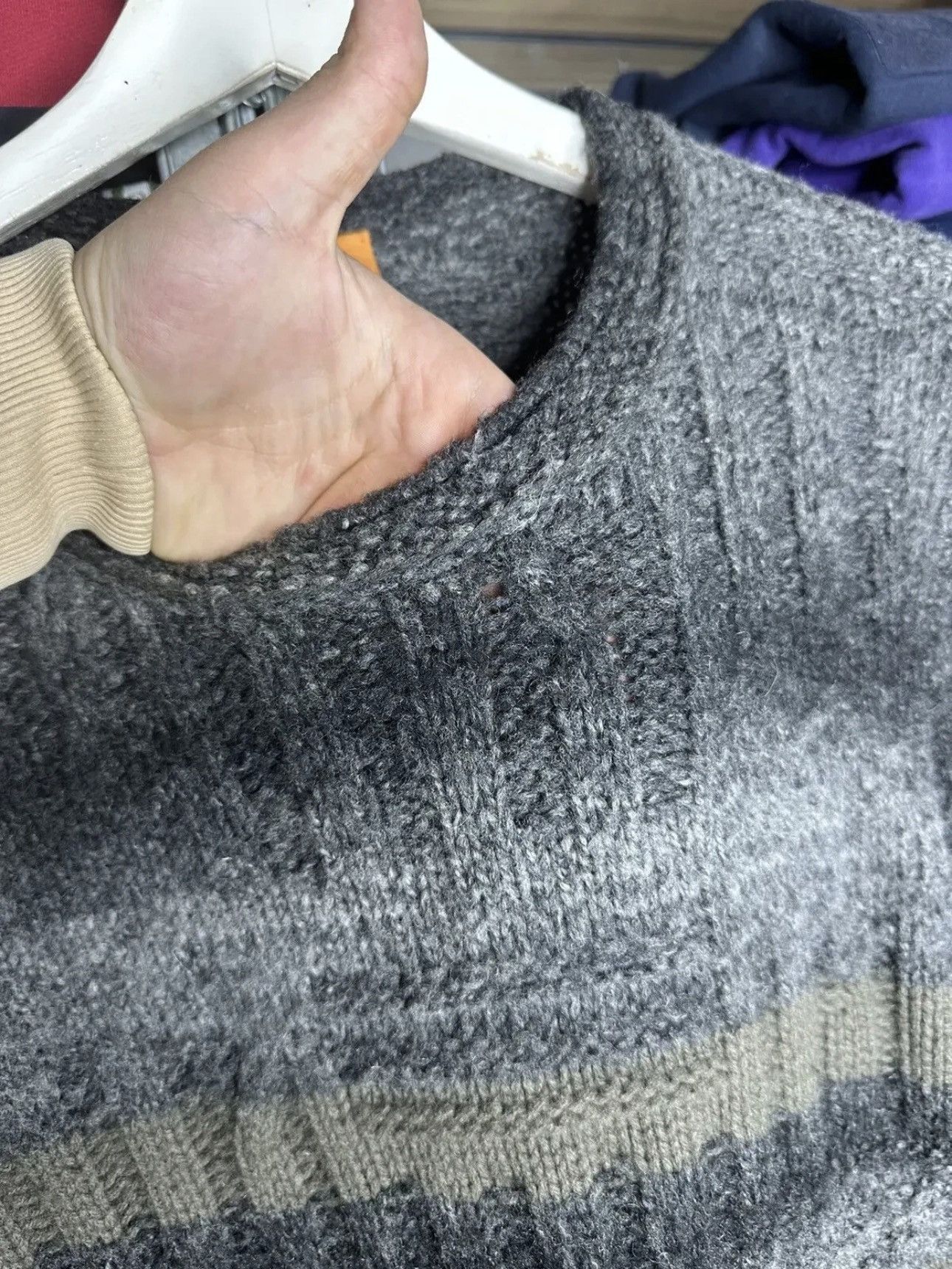 Hugo Boss Hugo Boss Virgin Wool Cable knitwear Knit Sweater Size US M / EU 48-50 / 2 - 6 Thumbnail