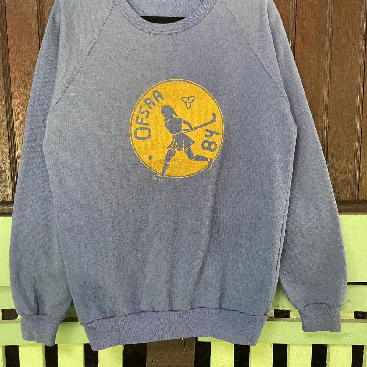 Vintage 🔥Vintage 1984 OFSA Women Hockey Sports Crewneck Sweatshirts Size US S / EU 44-46 / 1 - 4 Thumbnail