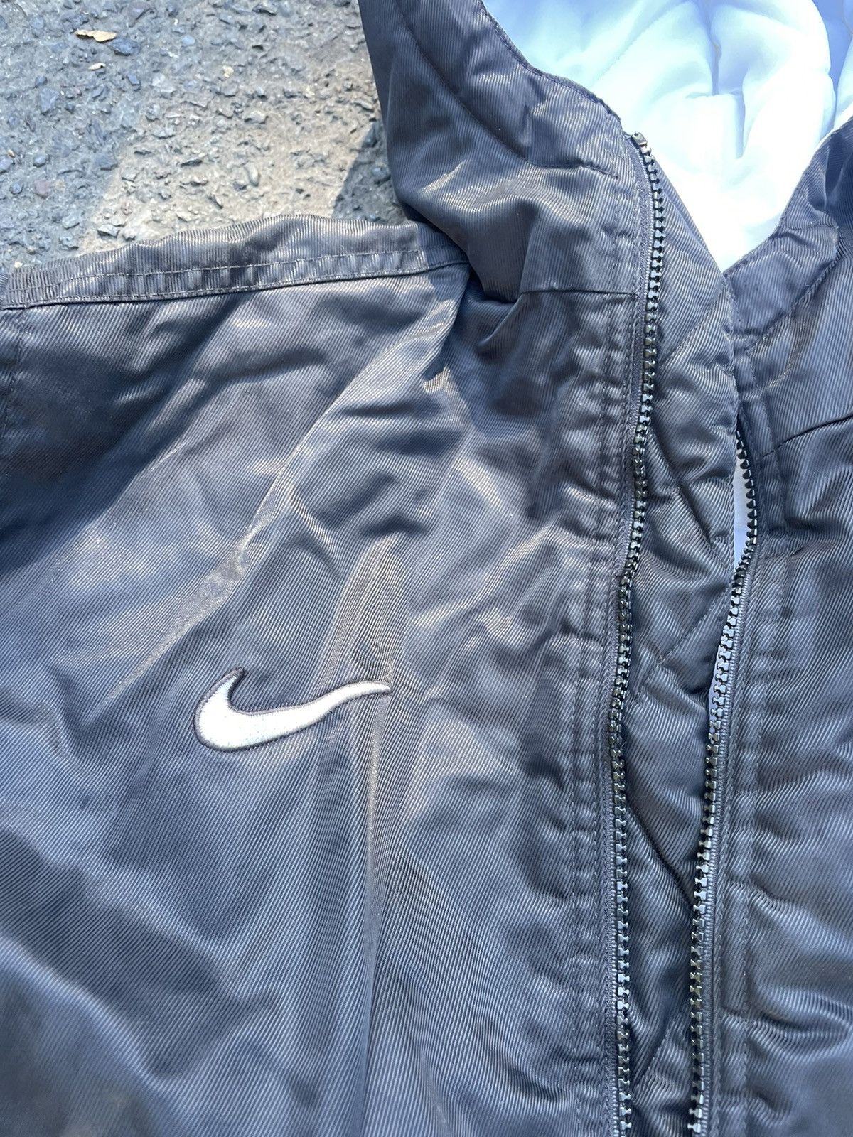 Nike × Vintage Vintage Black Nike Jacket (Size L) Size US XL / EU 56 / 4 - 3 Thumbnail