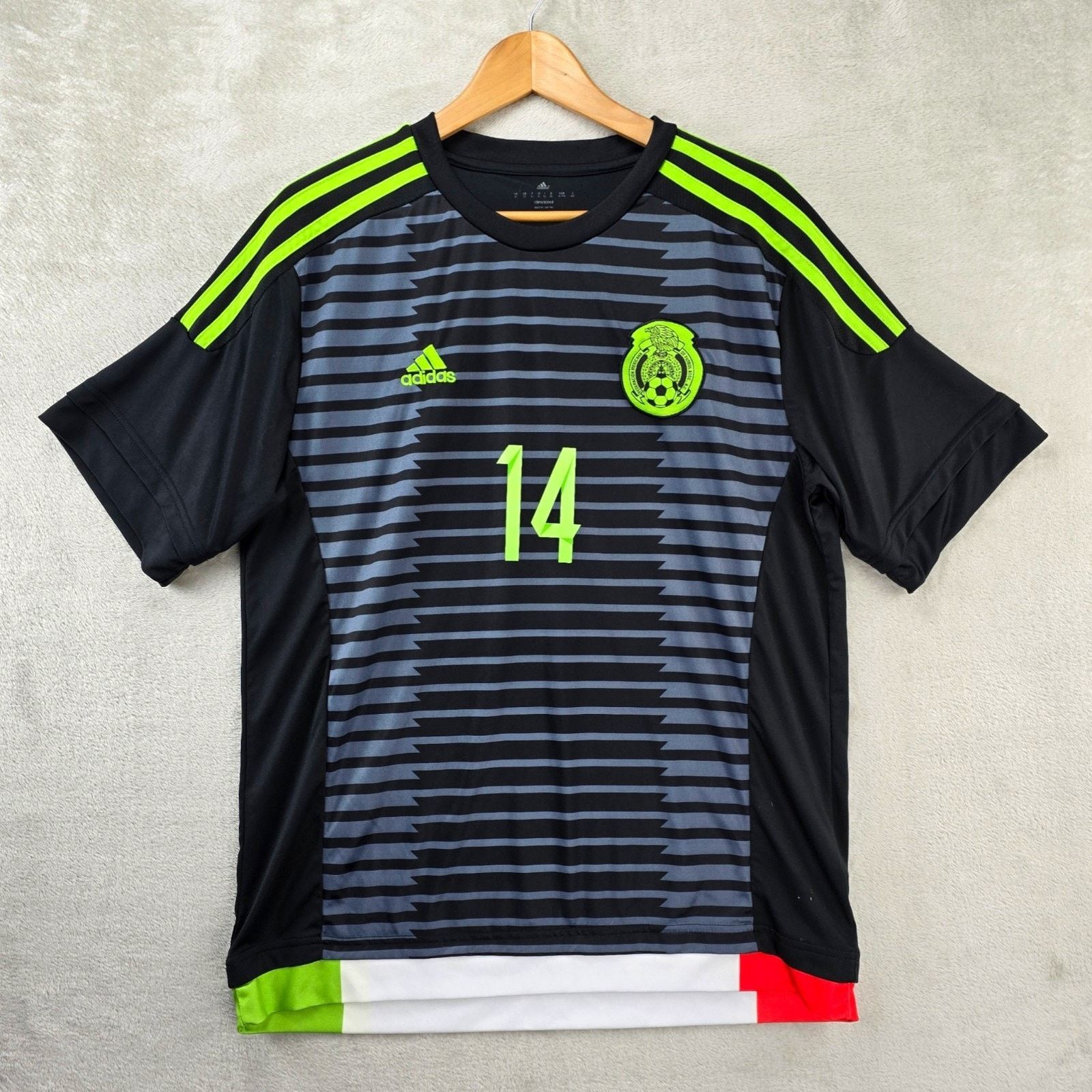 Adidas Mexico Soccer Jersey XL Futbol 14 Chicharito Javier