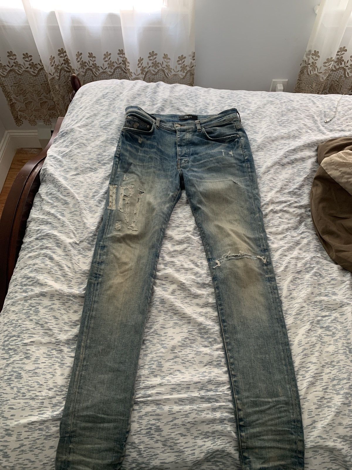 Amiri Amiri denim light blue wash Size US 32 / EU 48 - 1 Thumbnail