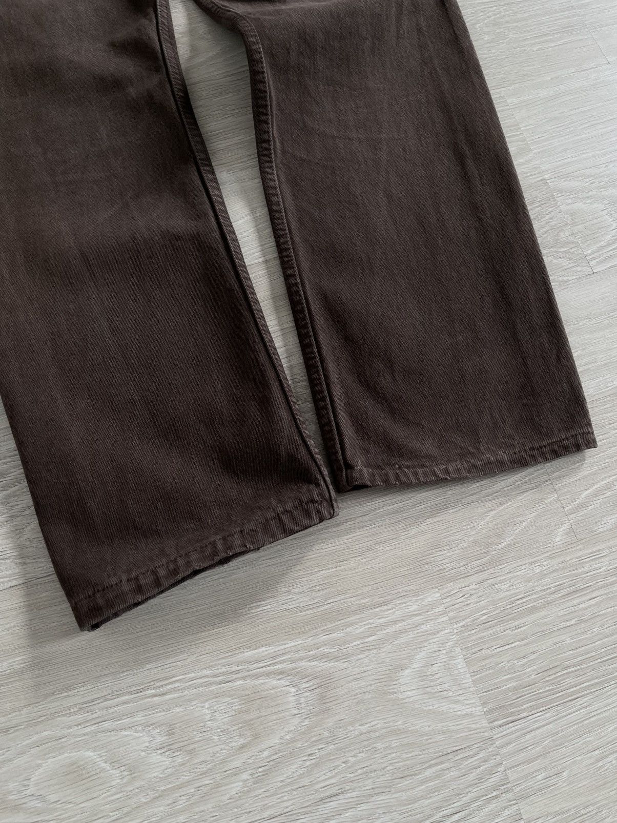 Levi's 90's Vintage Levi's 501 Faded Brown Rare Denim Jeans 32x30 Size US 32 / EU 48 - 17 Thumbnail