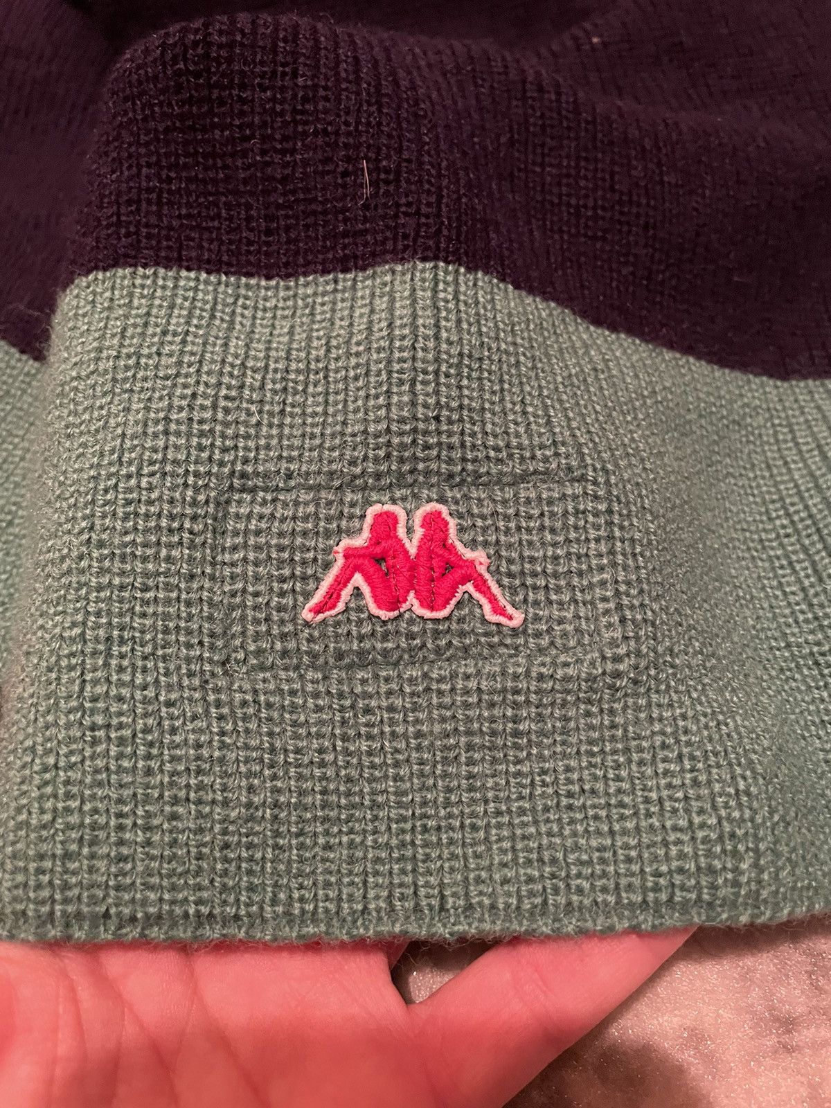 Kappa × Vintage Kappa Vintage Scarf Streetwear Casual Y2K Big Logo Size ONE SIZE - 8 Thumbnail
