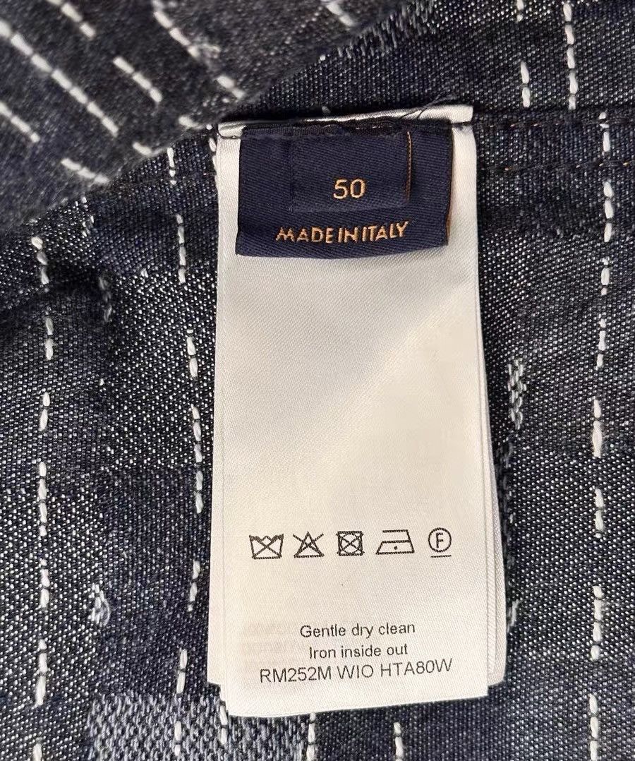 Louis Vuitton × Nigo Louis Vuitton x Nigo 50 Damier Denim Workwear Jacket Size US M / EU 48-50 / 2 - 8 Thumbnail