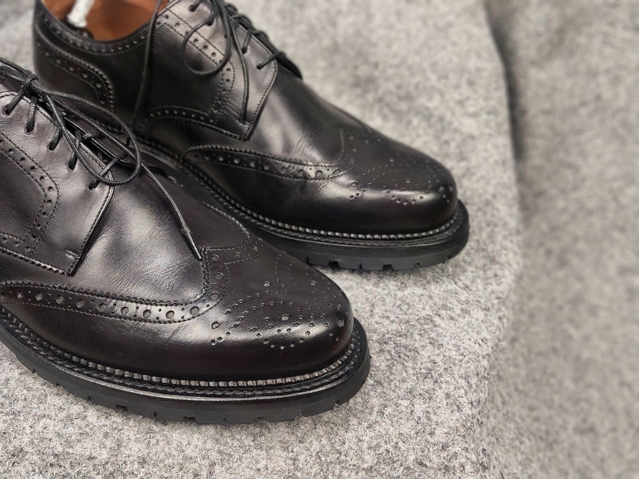 Other Ralph Harrison Design goodyear Edition Leather Brogues Shoes Size US 7.5 / EU 40-41 - 5 Thumbnail