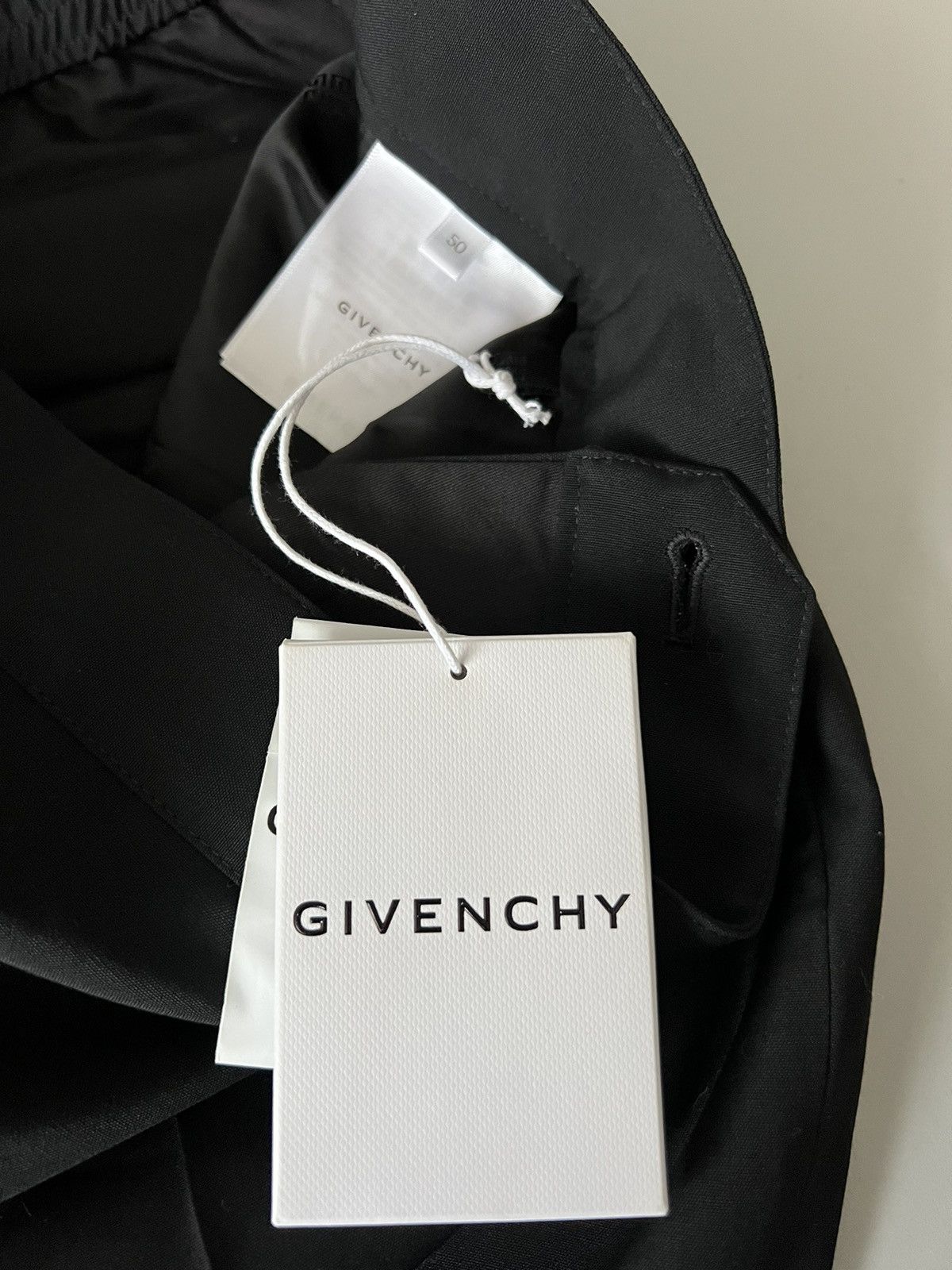 Givenchy Givenchy Ripped Wool Trousers Size US 34 / EU 50 - 12 Thumbnail