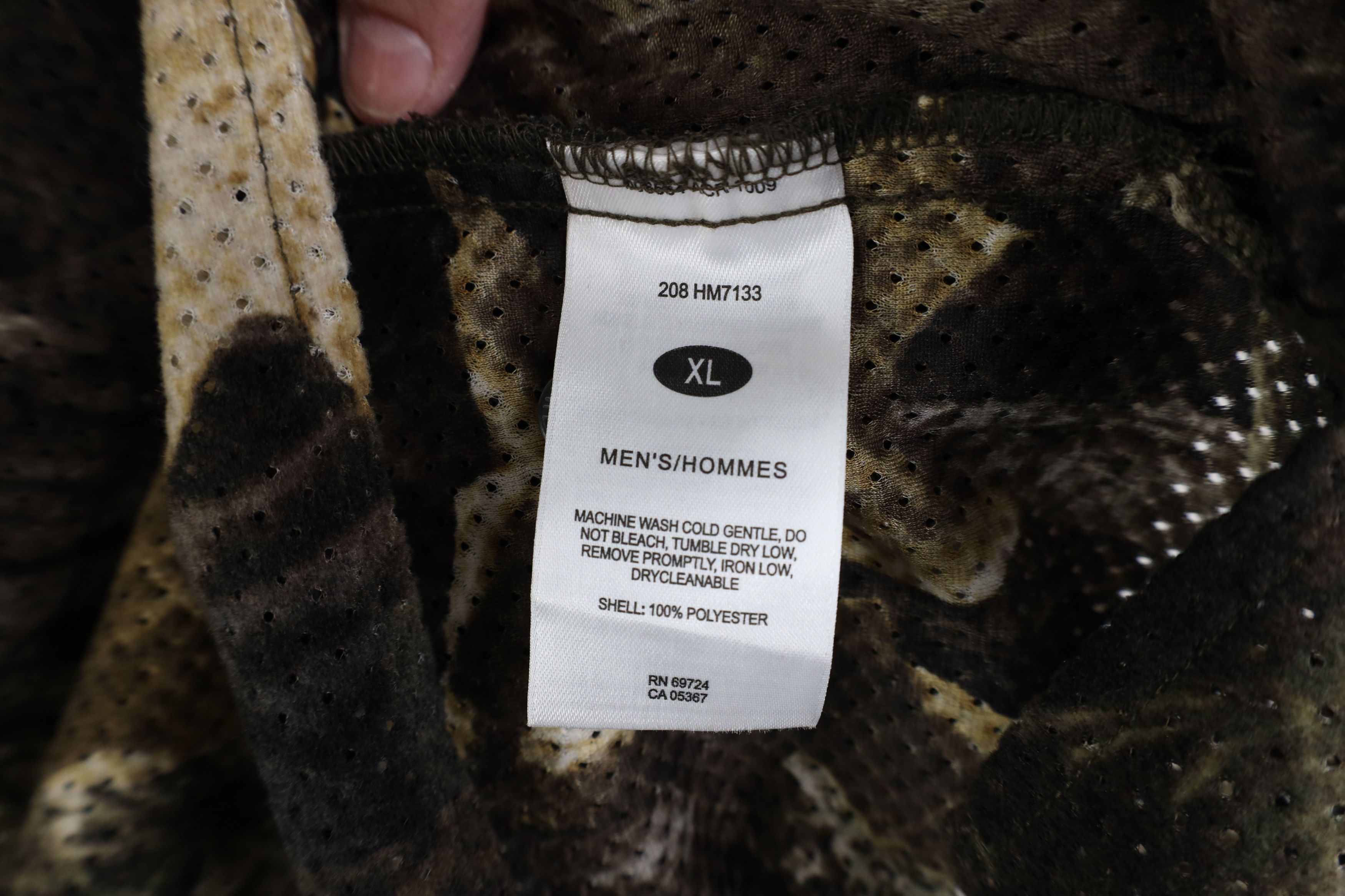 Columbia Vintage Columbia Camouflage Mesh Short Sleeve Button Shirt Size US XL / EU 56 / 4 - 8 Thumbnail
