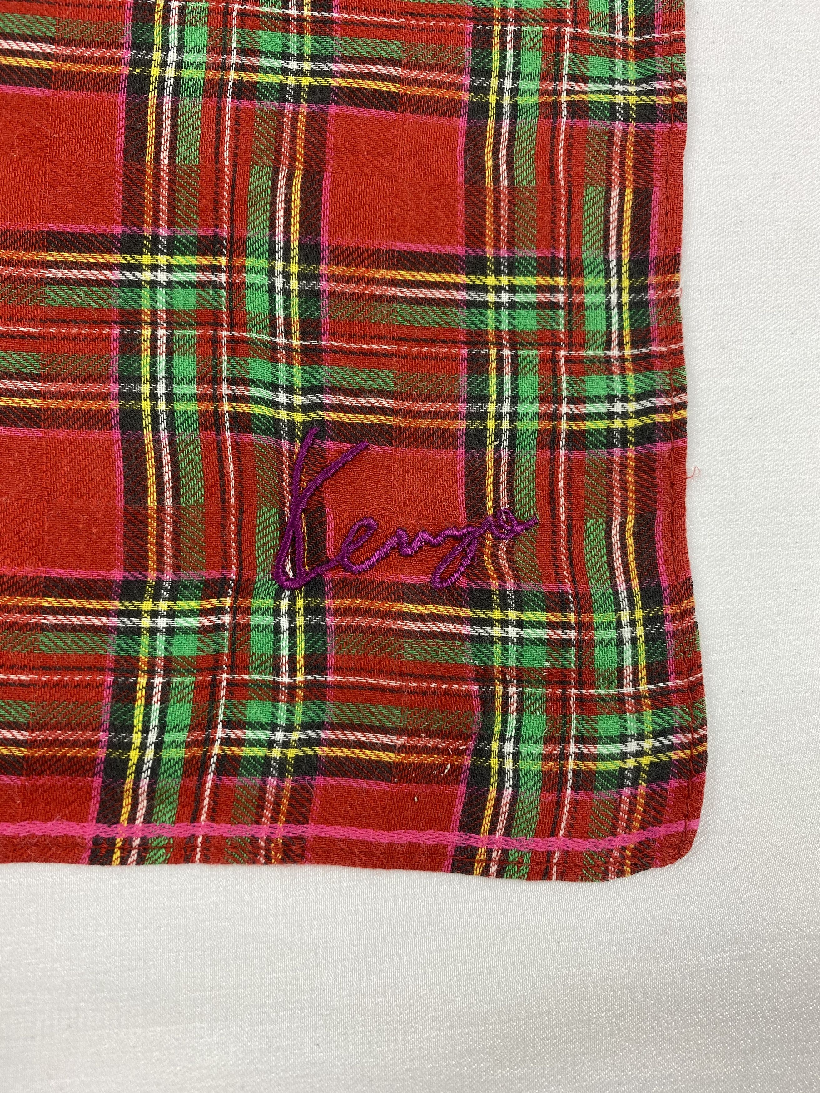 Kenzo × Vintage Kenzo Handkerchief / Bandana / Neckerchief Size ONE SIZE - 5 Thumbnail