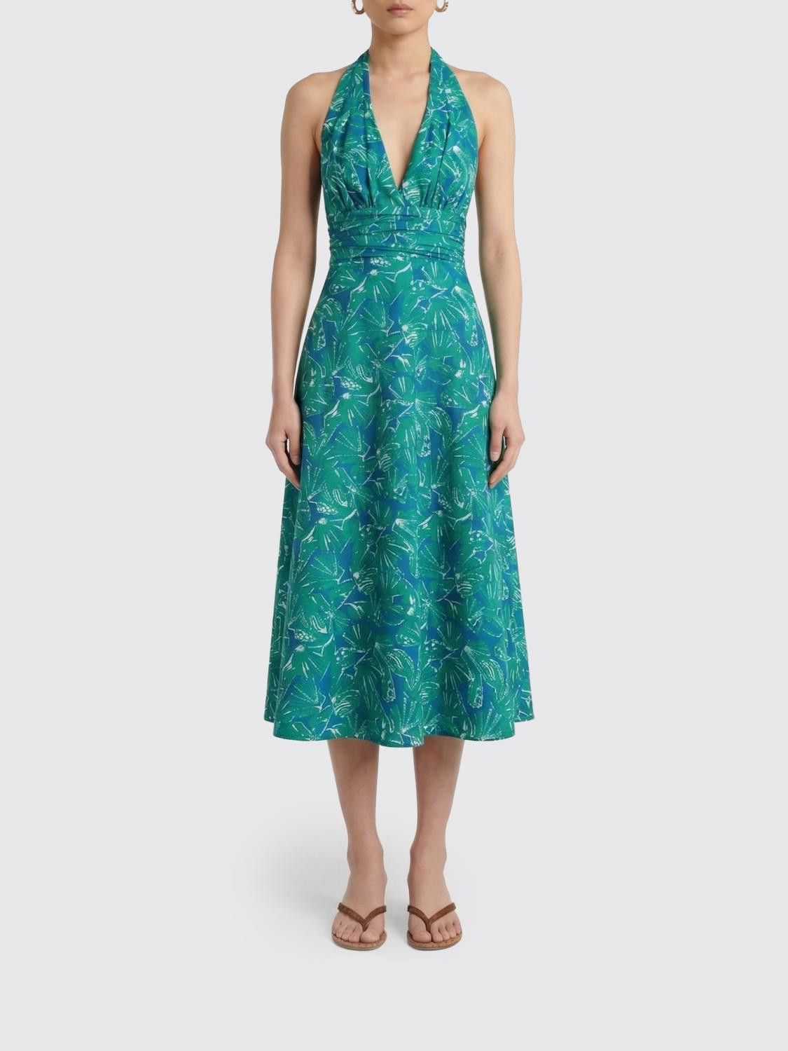 Max Mara Max Mara Dress Woman Emerald Size M / US 6-8 / IT 42-44 - 1 Thumbnail