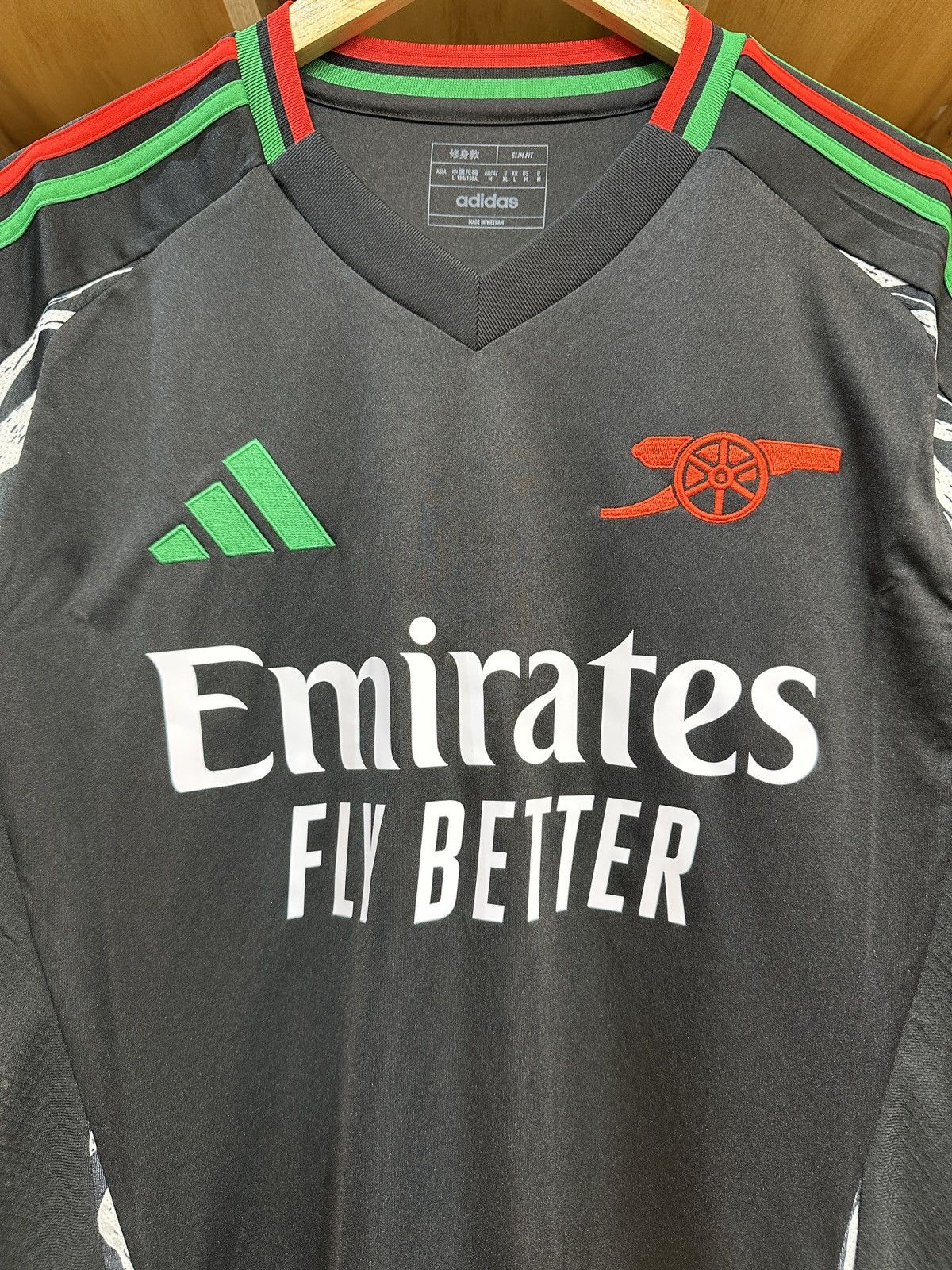 Adidas Arsenal 2024-25 Away Adidas Jersey Size US L / EU 52-54 / 3 - 3 Thumbnail