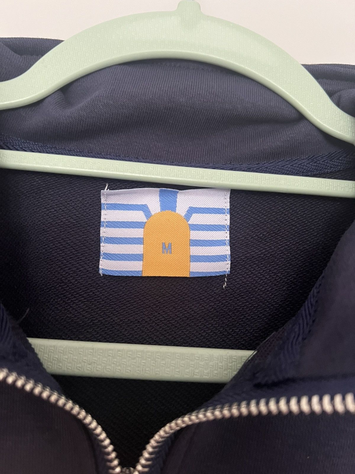 Other Quarter Zip of Economist Jeffrey Epstein souveniur, USA flag Size US M / EU 48-50 / 2 - 3 Thumbnail